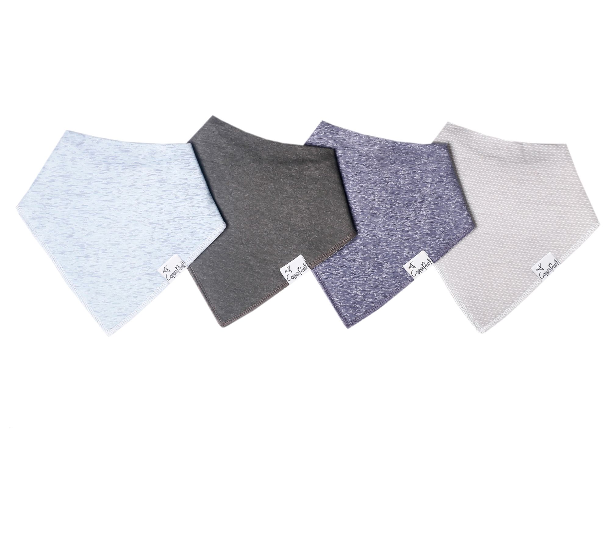 Copper Pearl Bandana Bib Set