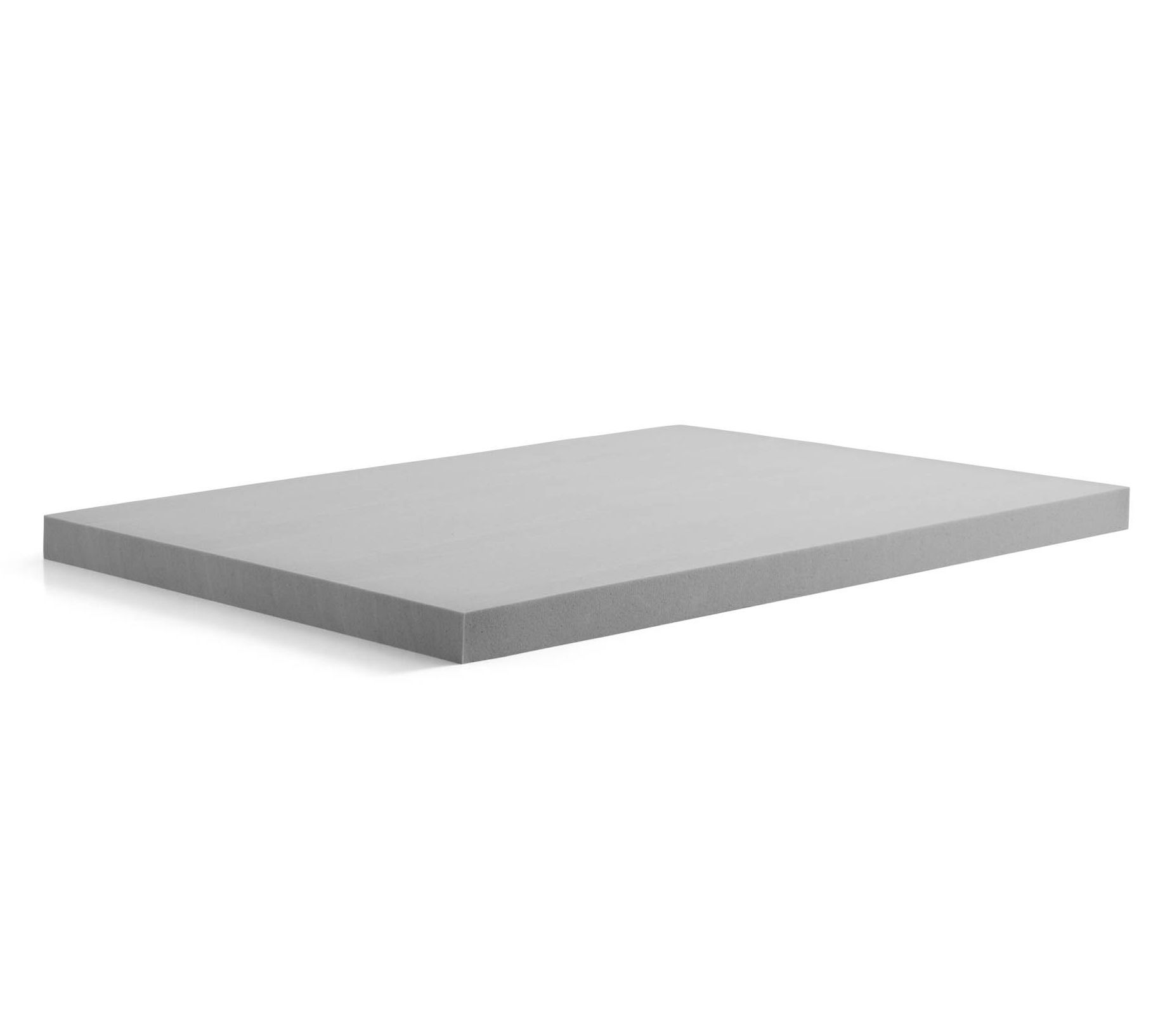 Lucid 4" Bamboo and Gel Memory Foam Mattress Topper - Full