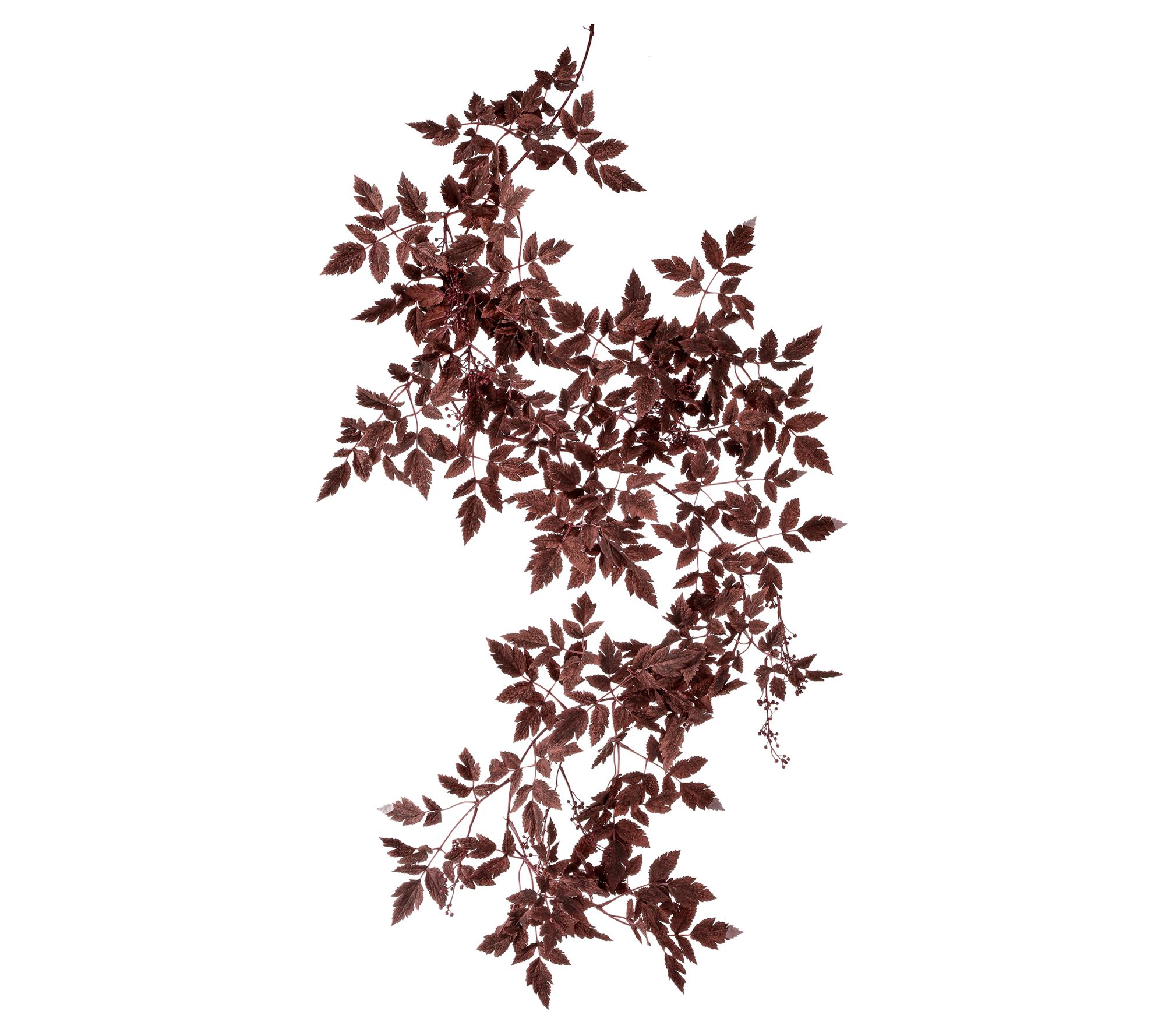 72" Autumn Ruscus With Berry Garland By Valerie