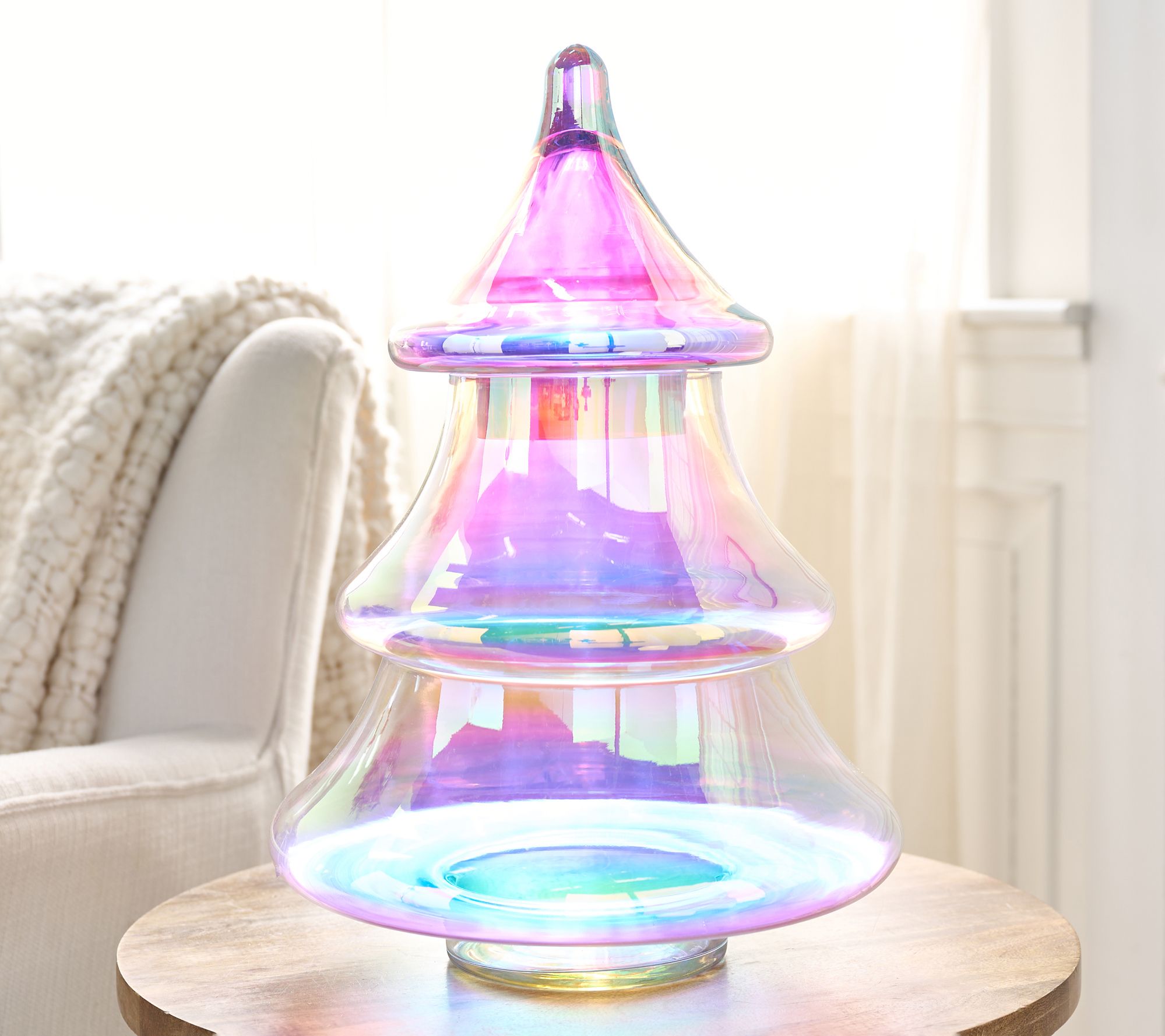"As Is" Fierce Home 16" Oversized Glass Tree Cloche