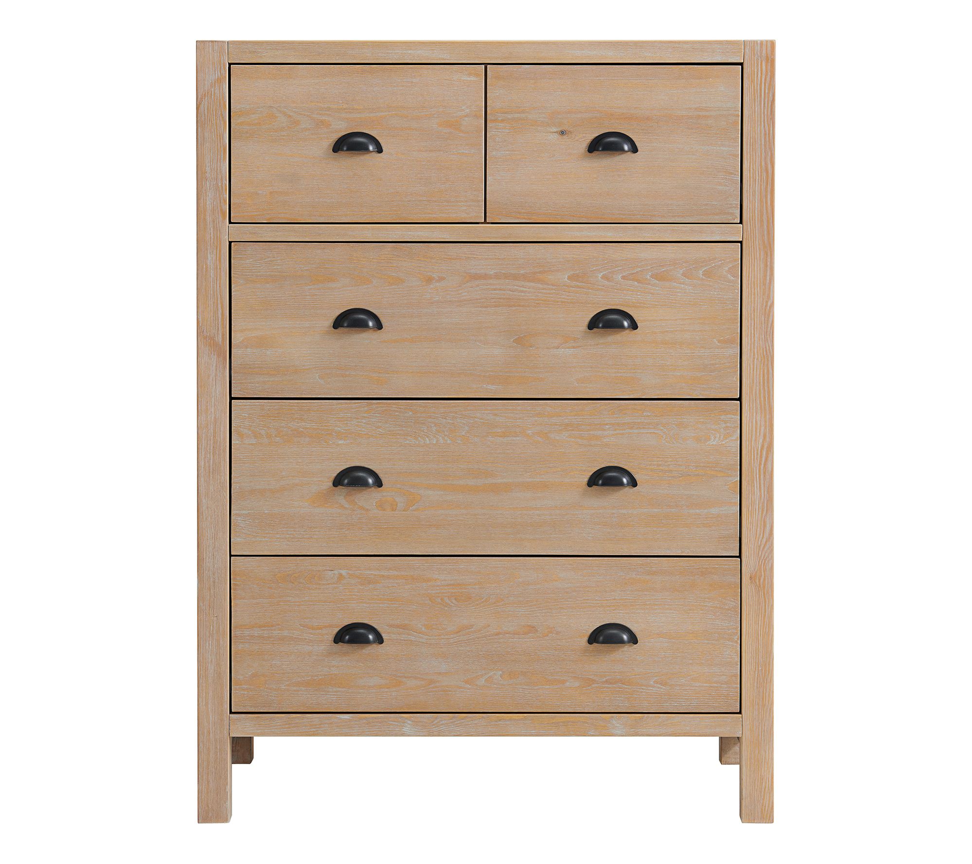 Alaterre Furniture Arden 5-Drawer Wood Chest Storage Unit