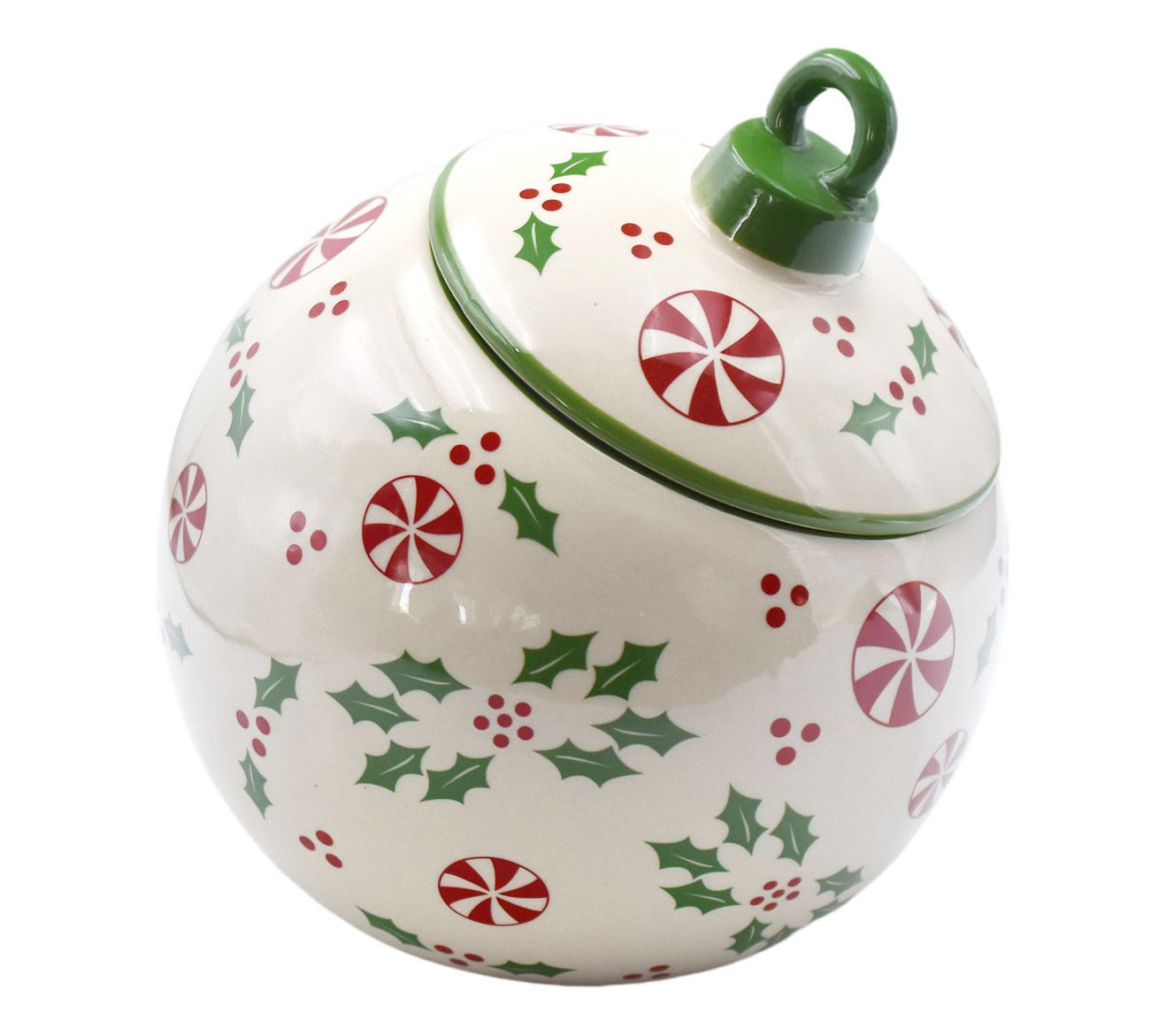"As Is" Temp-tations Seasonal Cookie Jar w/ Counter- top Canister