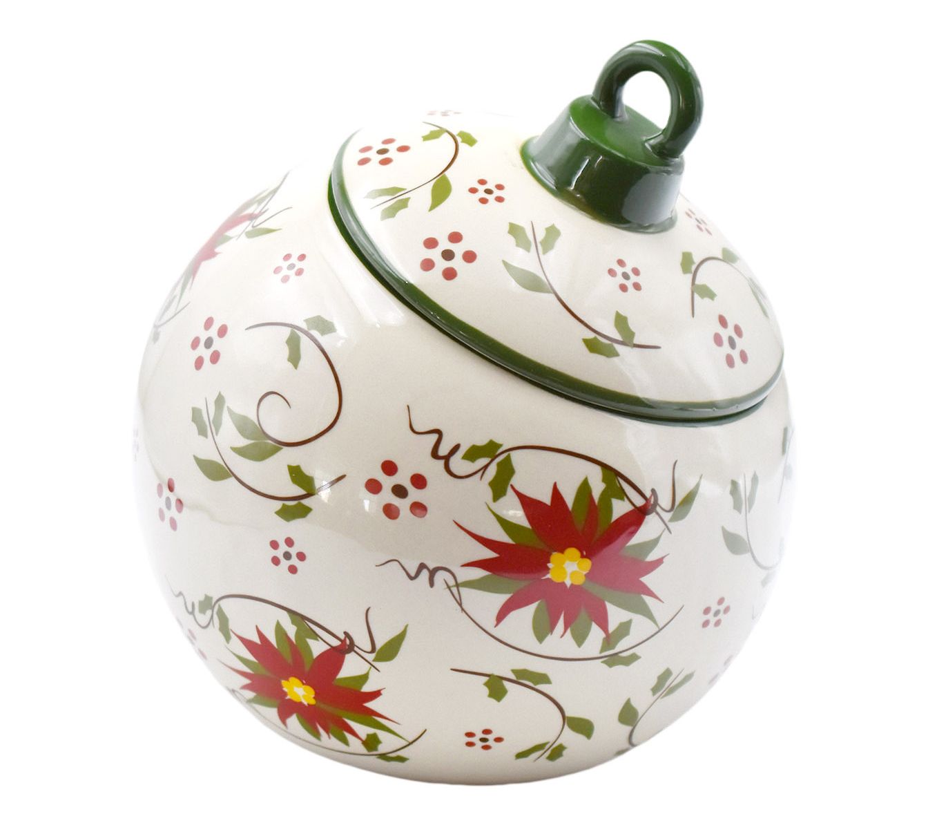 "As Is" Temp-tations Seasonal Cookie Jar w/ Counter- top Canister