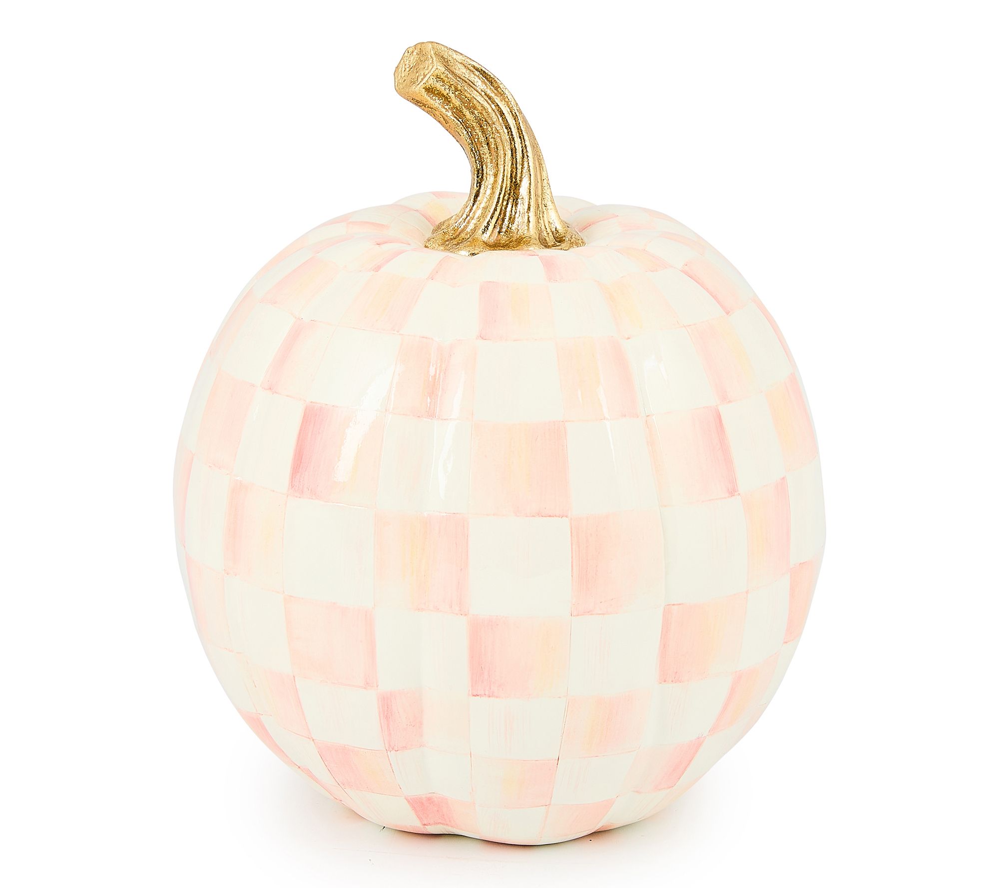 MacKenzie- Childs Small Size Signature Check Pumpkin