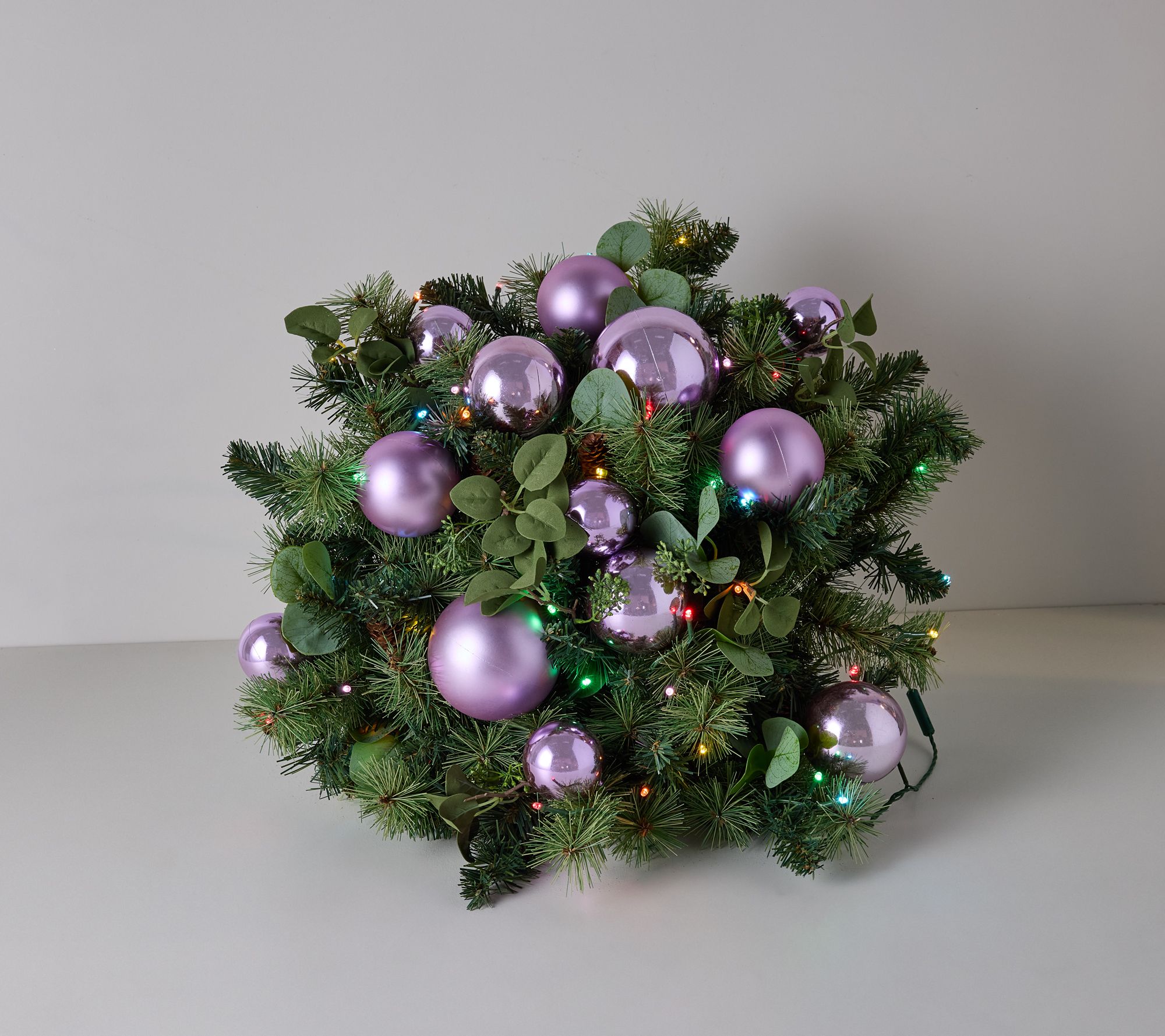 28" Illuminated Oversized Ornament Urn Filler by Kim Gravel