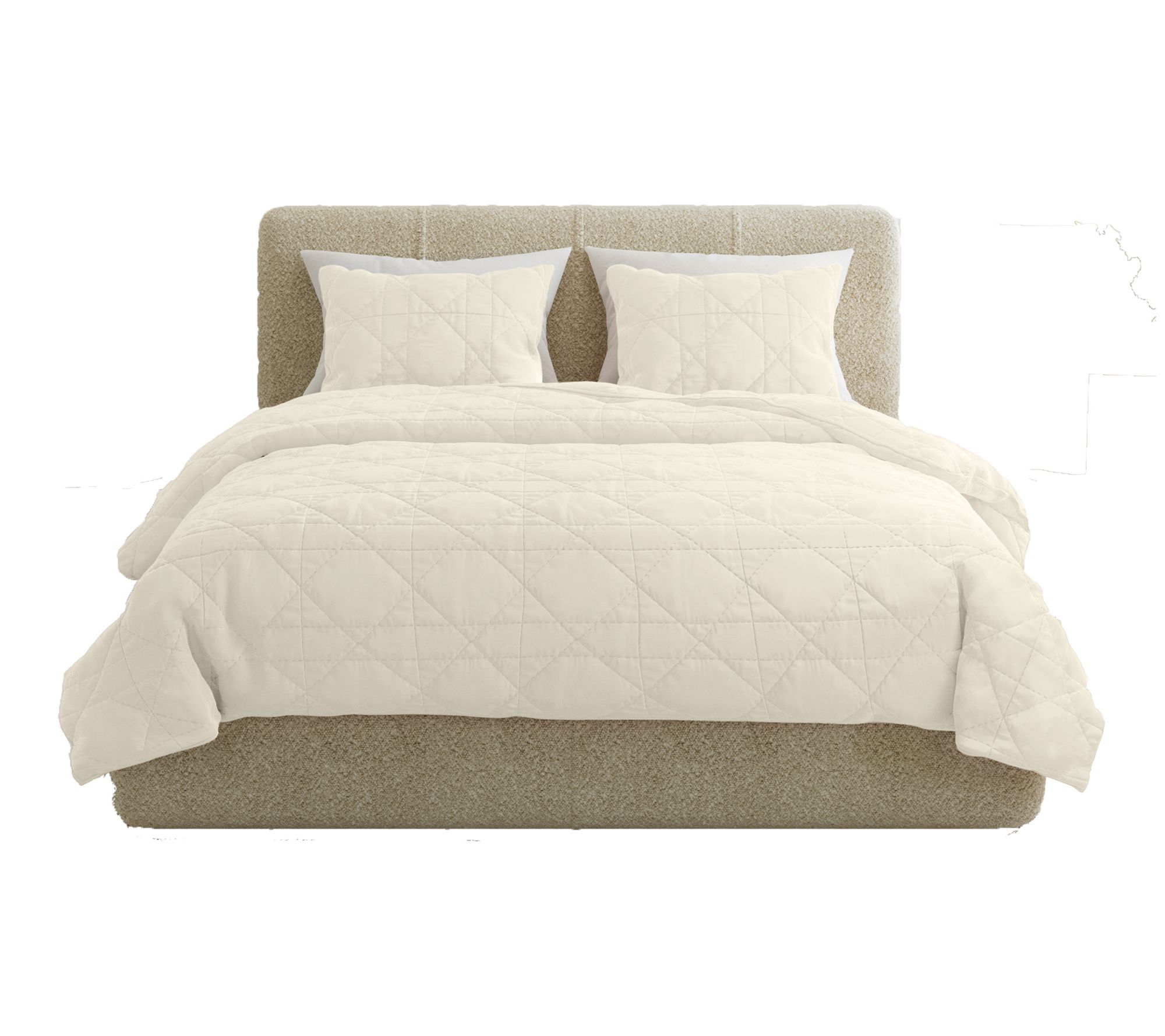 Lavish Home 3-Piece Queen Ultra Soft Quilt Bedding Set
