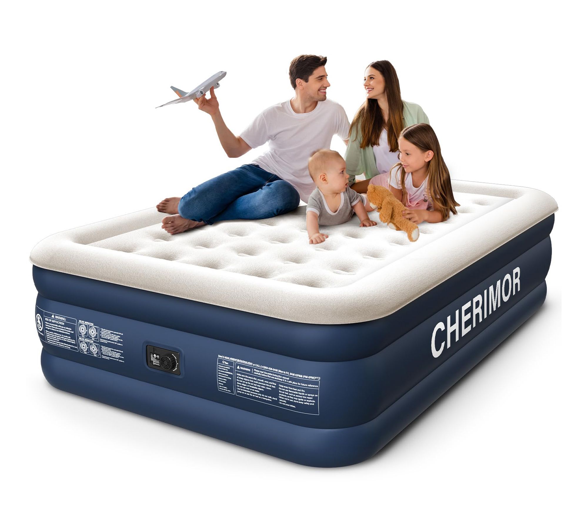 Teamson Select 18" Queen with Built-in Pump