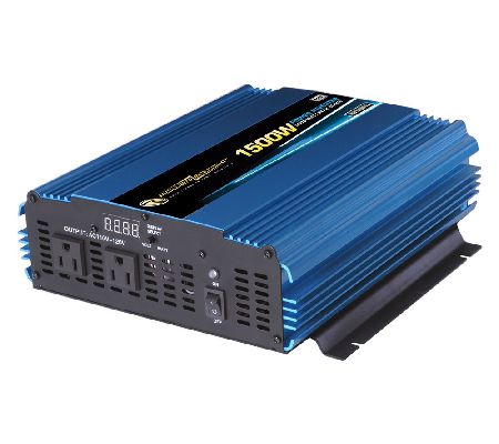 12 Volt DC to AC 1500 Watt Power Inverter - QVC.com