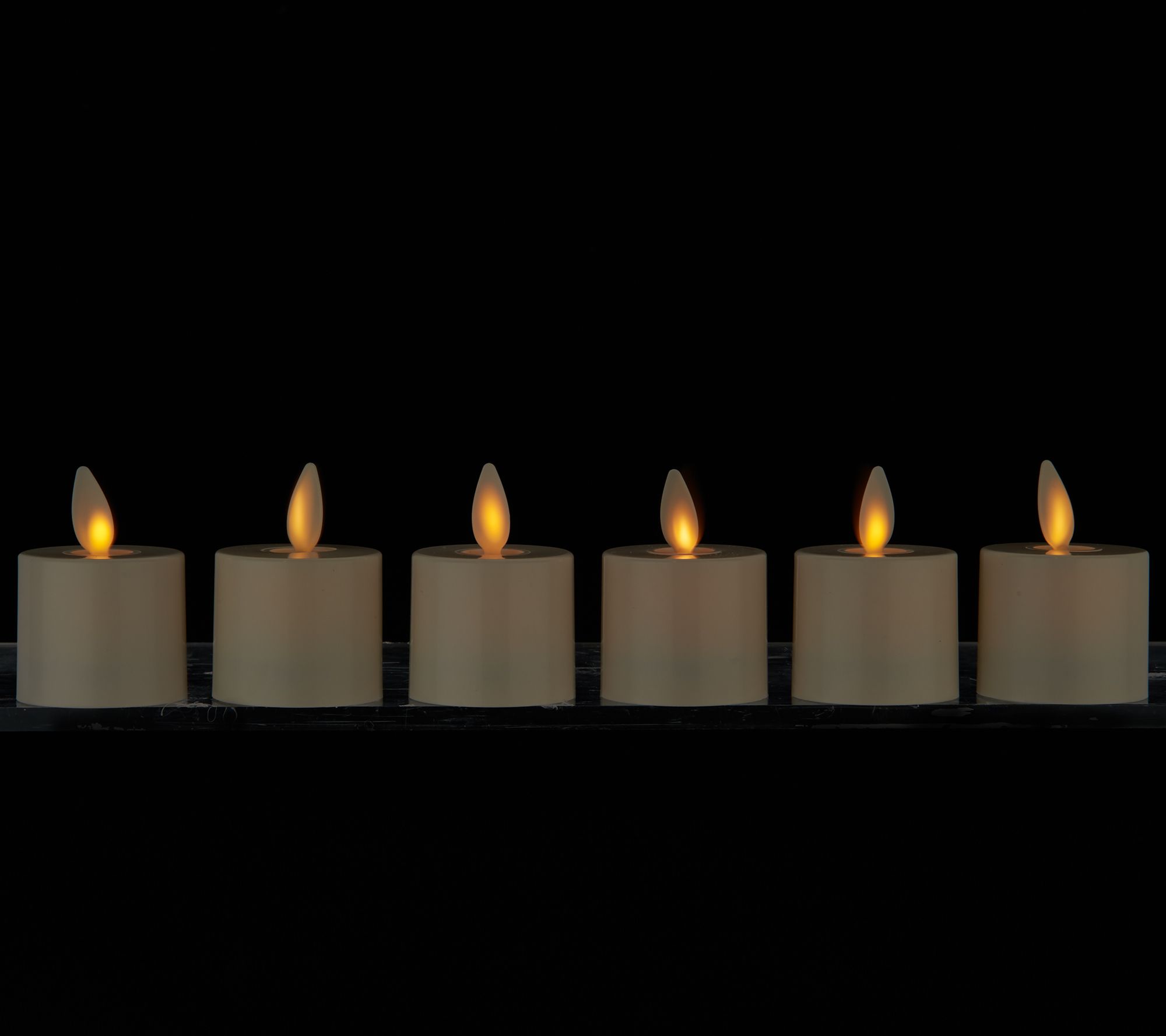 Luminara Set of 6 Tealights with Additional Batteries