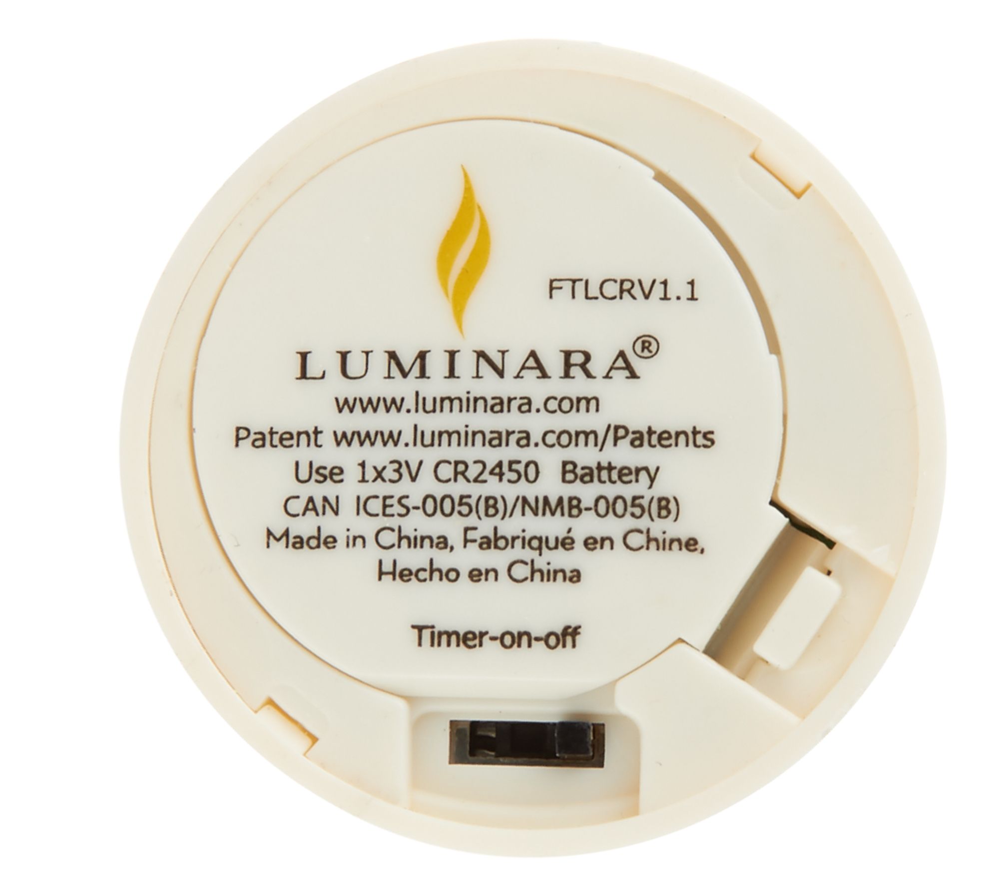 Luminara Set of 6 Tealights with Additional Batteries