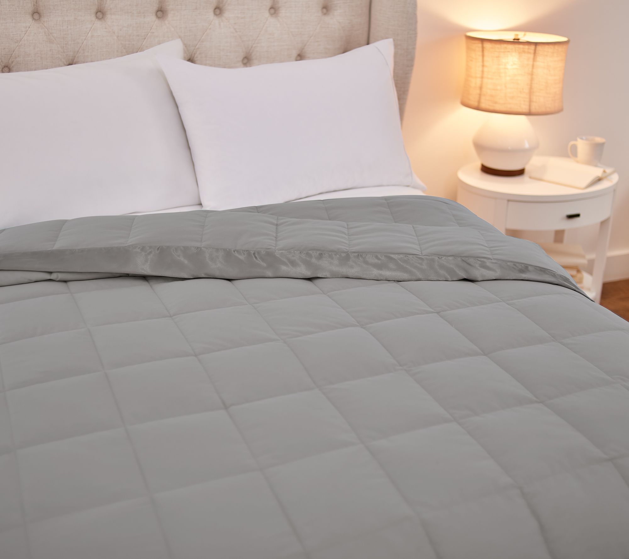 Northern Nights 400TC Cotton European 600 Fill Power King Down Blanket