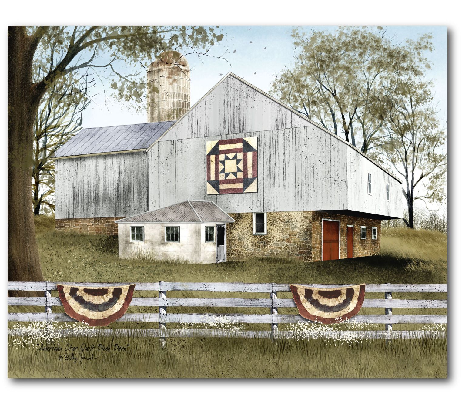 Courtside Market Fourth of July At The Farm 16"x 20" Canvas