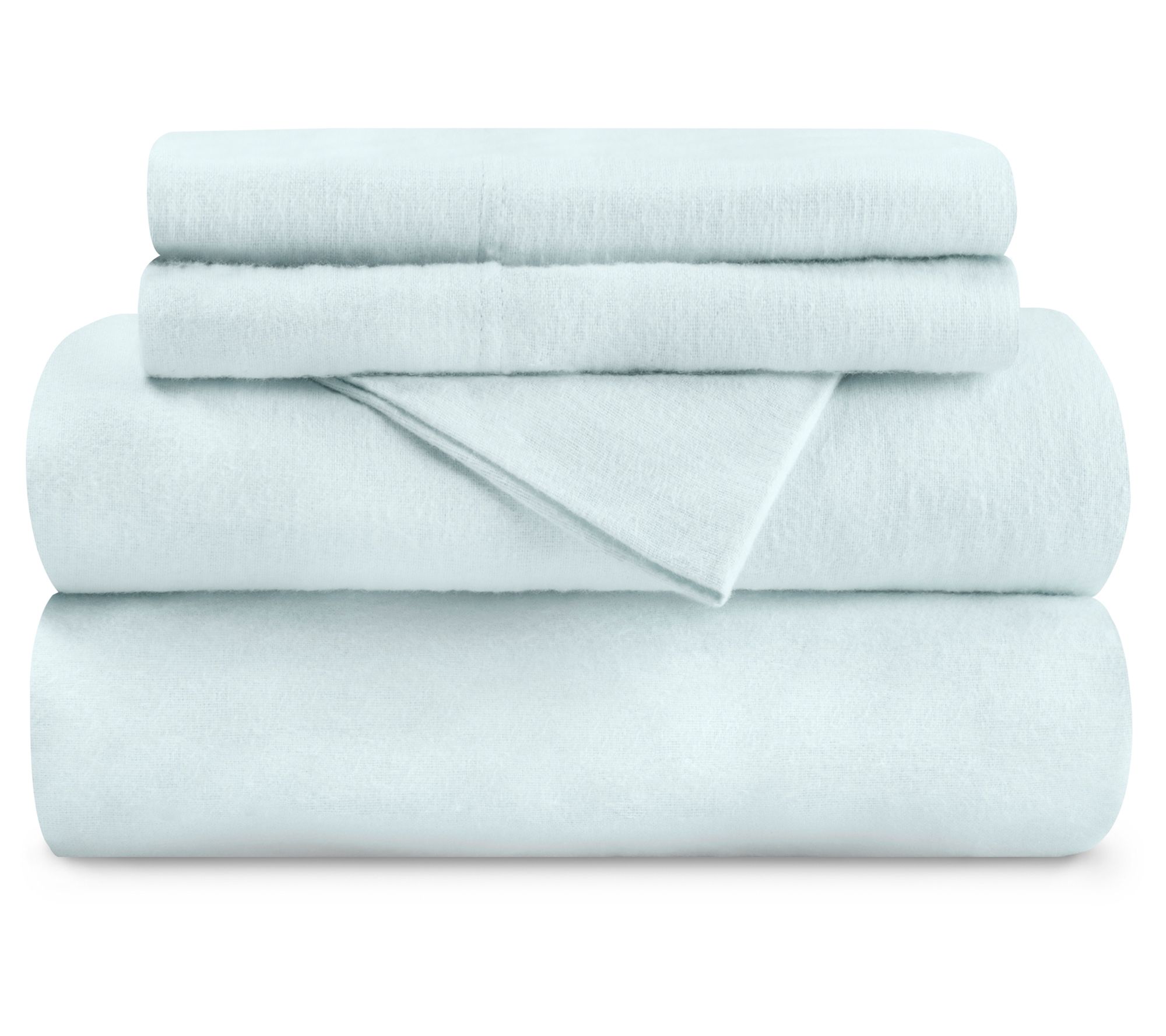 Superior Solid Cotton Flannel Sheet Set, California King