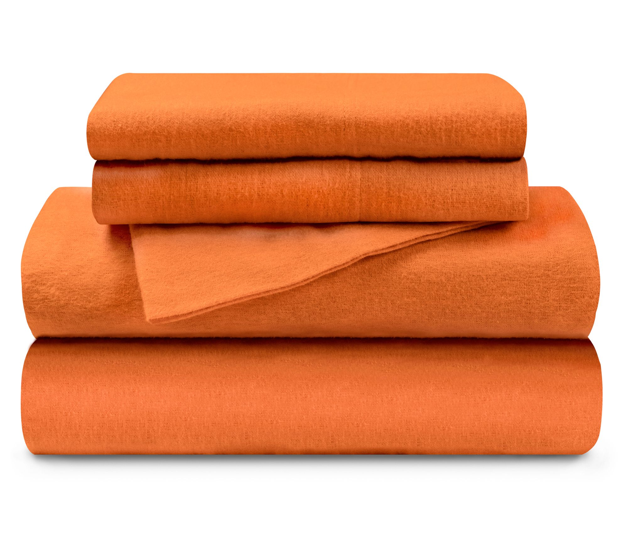 Superior Solid Cotton Flannel Sheet Set, California King