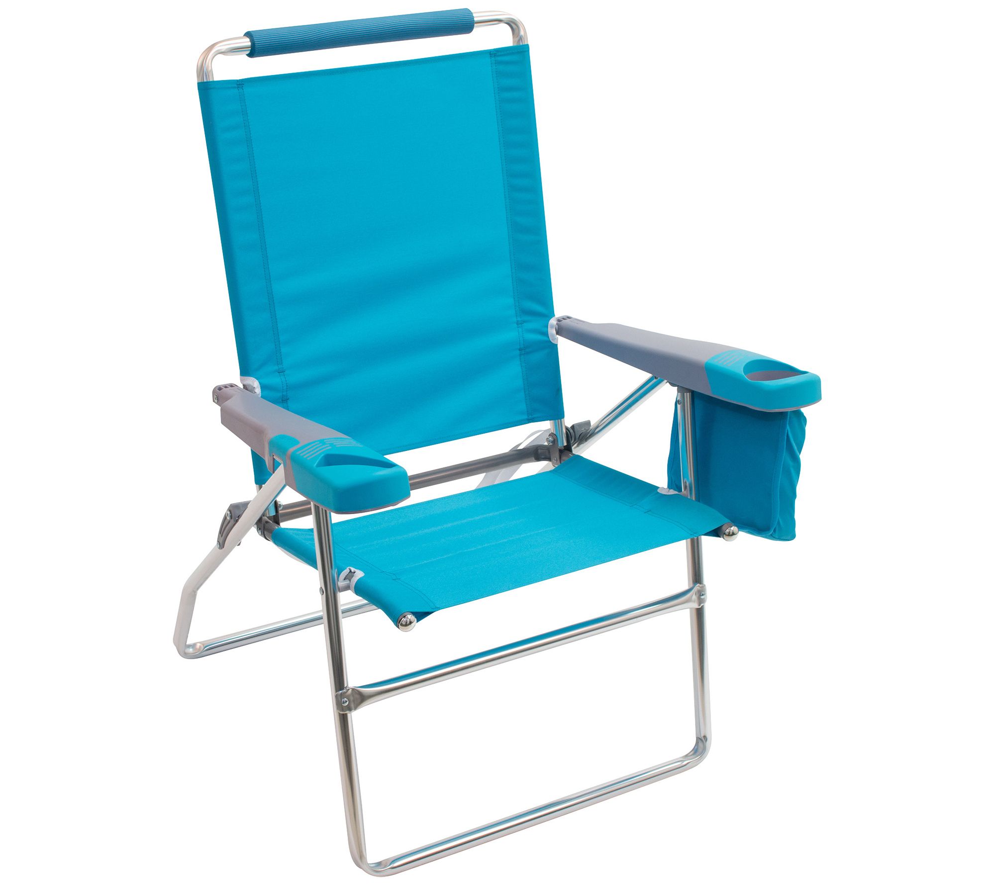 Rio Beach 4 Position Reclining 17 Outdoor Chair QVC Com   H272436.001