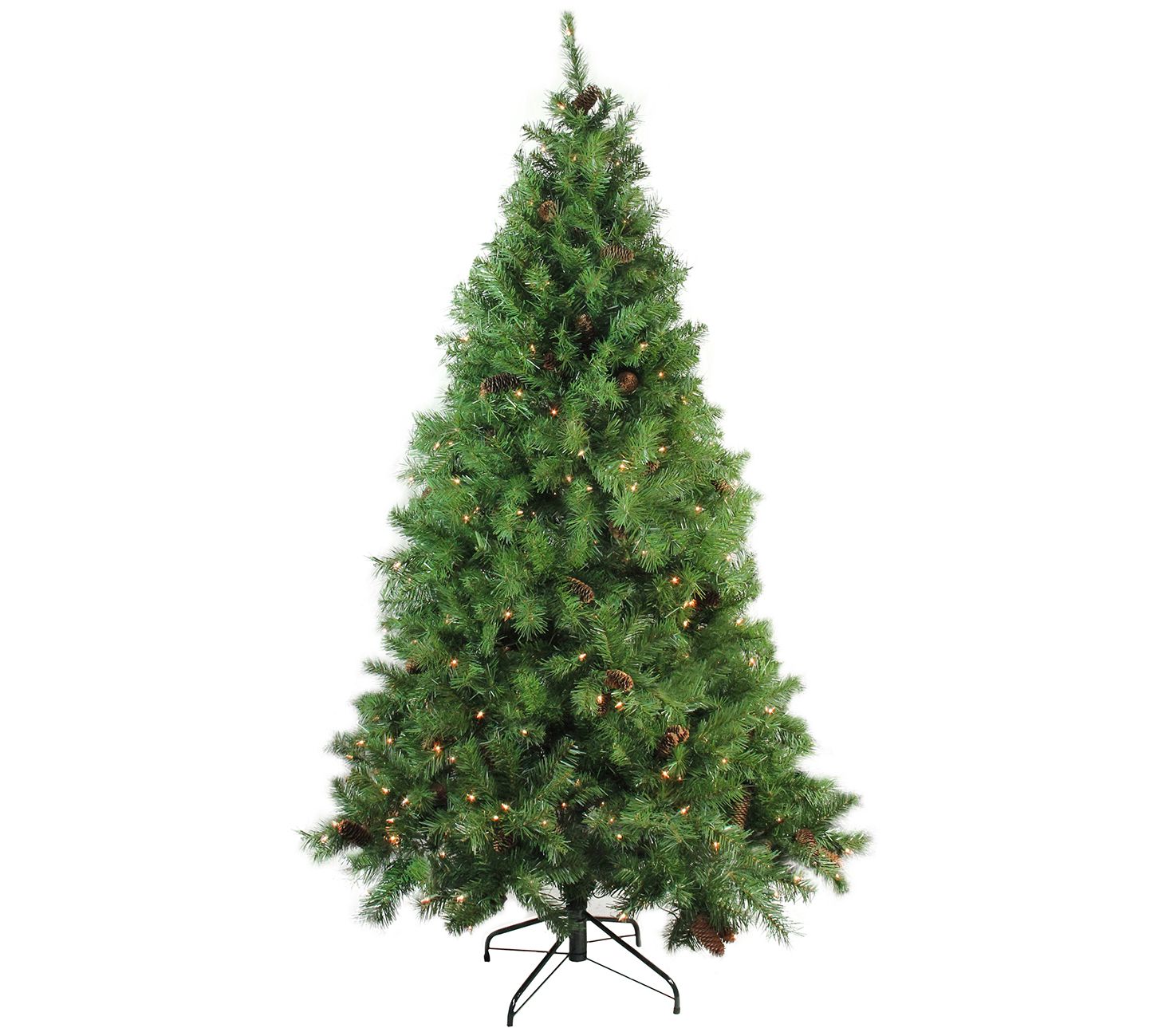 Northlight Prelit Dakota Pine Full Artificial Christmas Tree - QVC.com