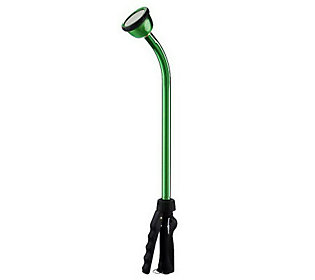 COLOURWAVE Metal 8 Pattern Thumb Control 36 Inch Watering Wand Green