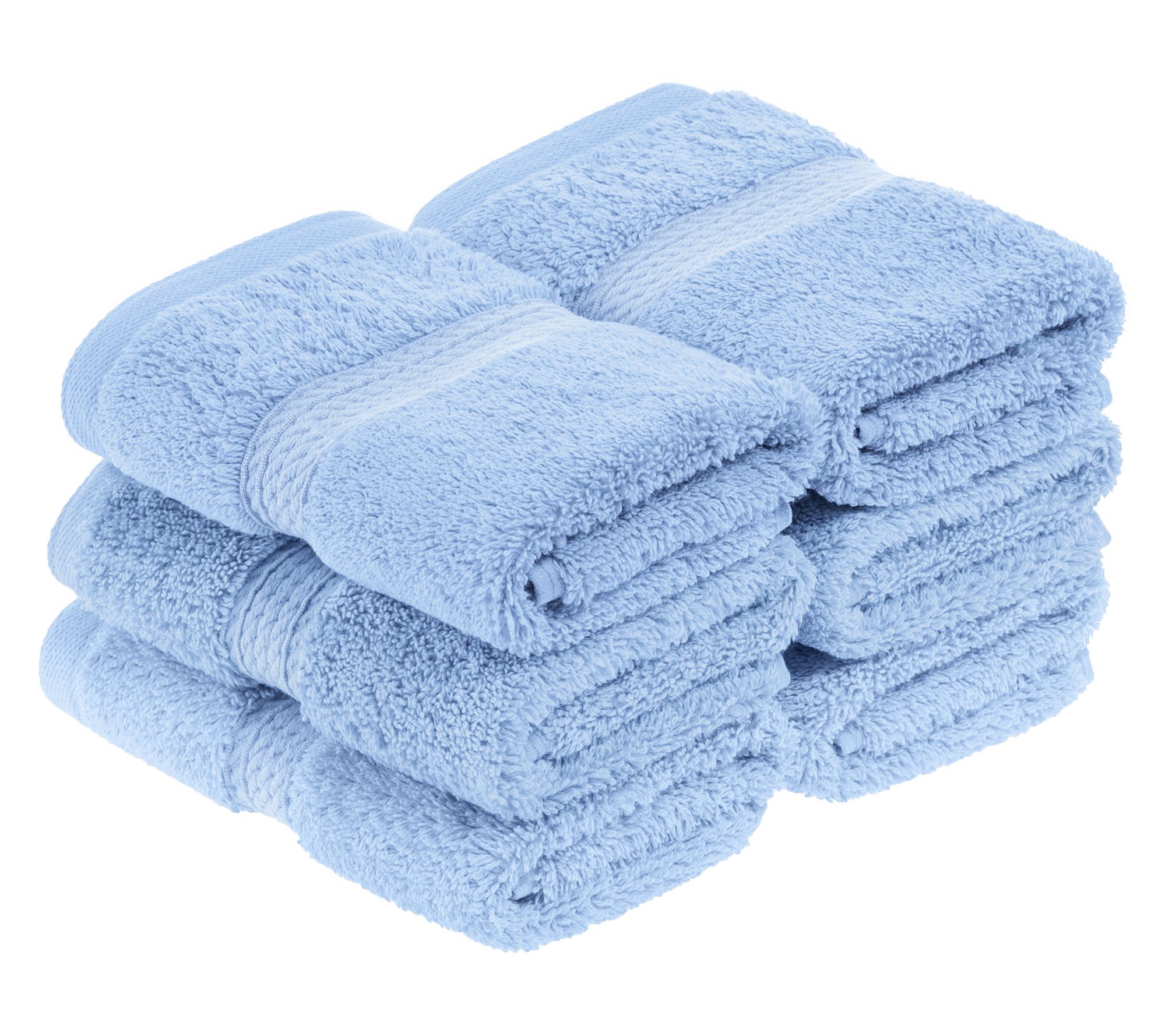 Superior Madison Egyptian Cotton Pile Plush Face Towel Set