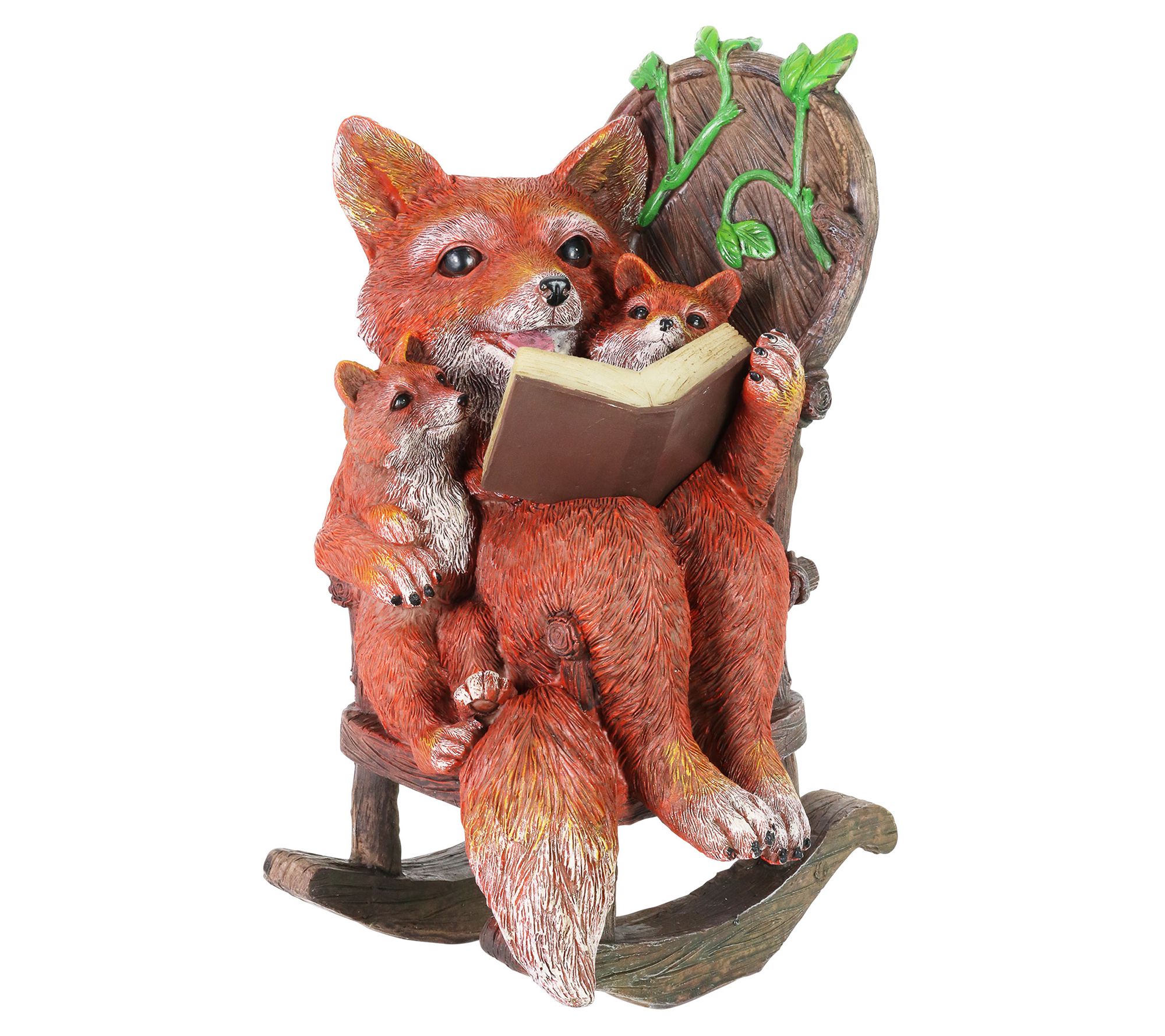 plush fox chair