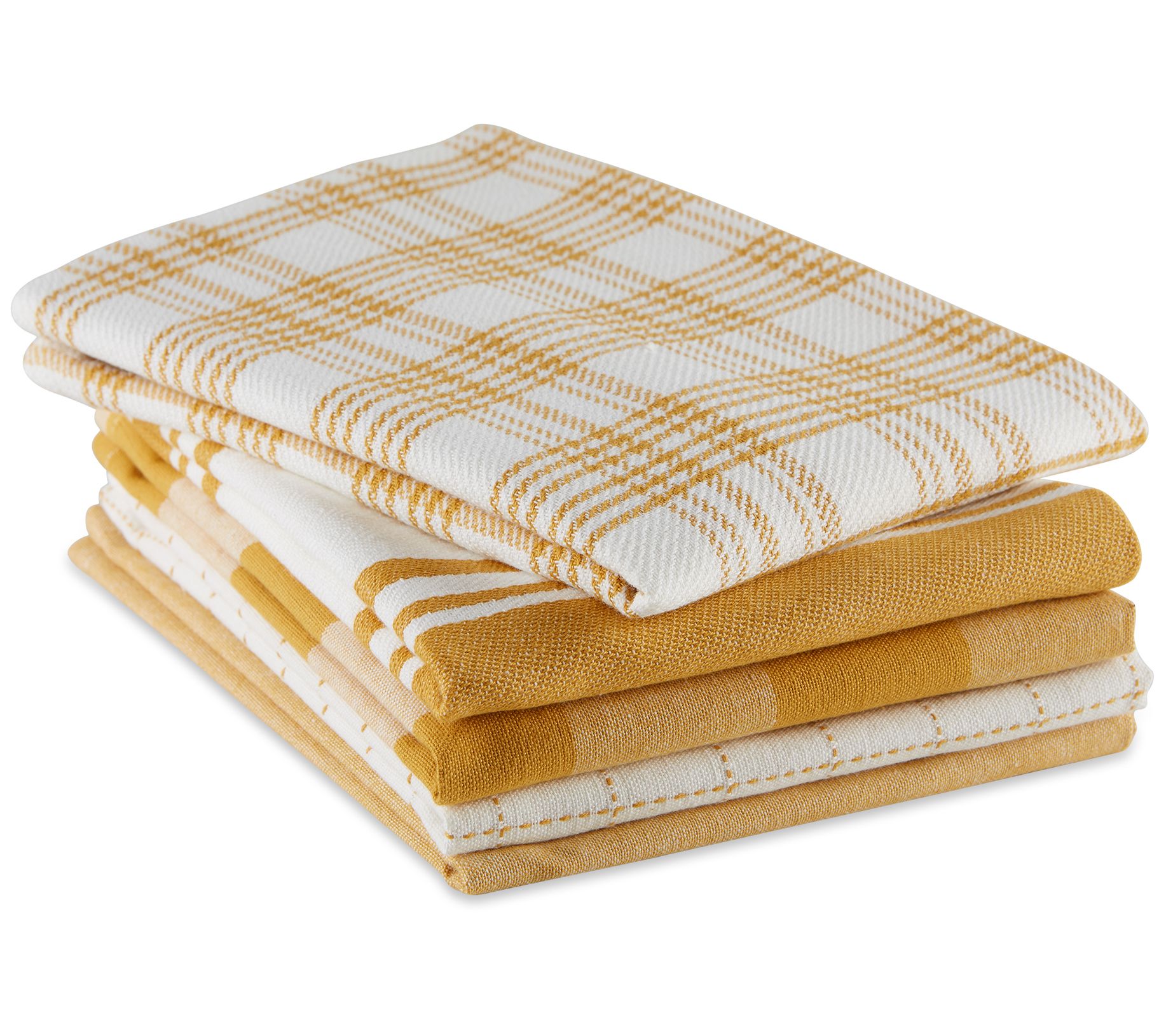 Design Imports Set of 5 Assorted Everyday Kitchn Towel