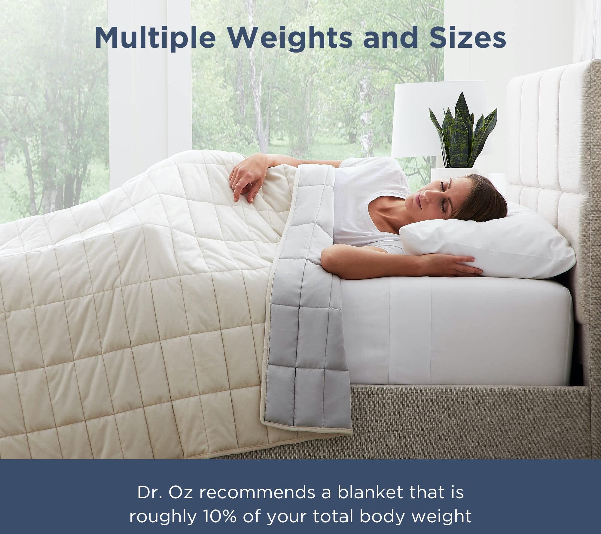 Dr. Oz Good Life DualSided Weighted Blanket 8 lbs