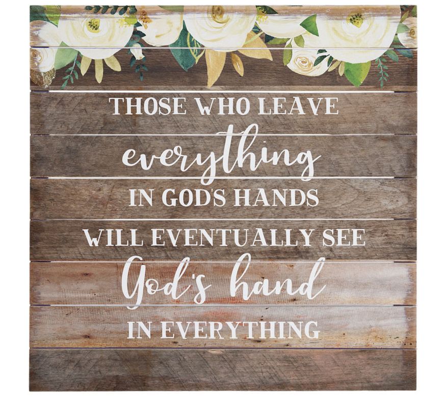 God's Hand Perfect Pallet .By Sincere Surroundings