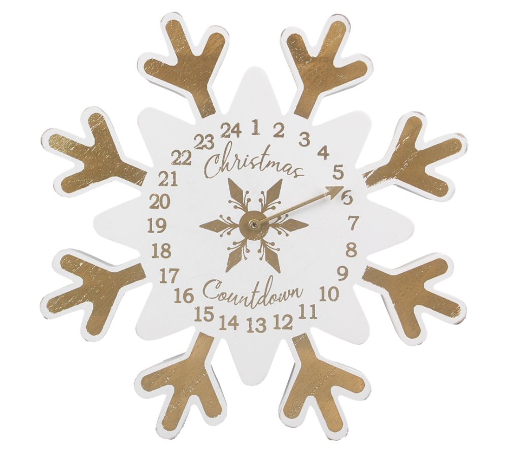 Young's Wood Christmas CountdownTabletop Sign