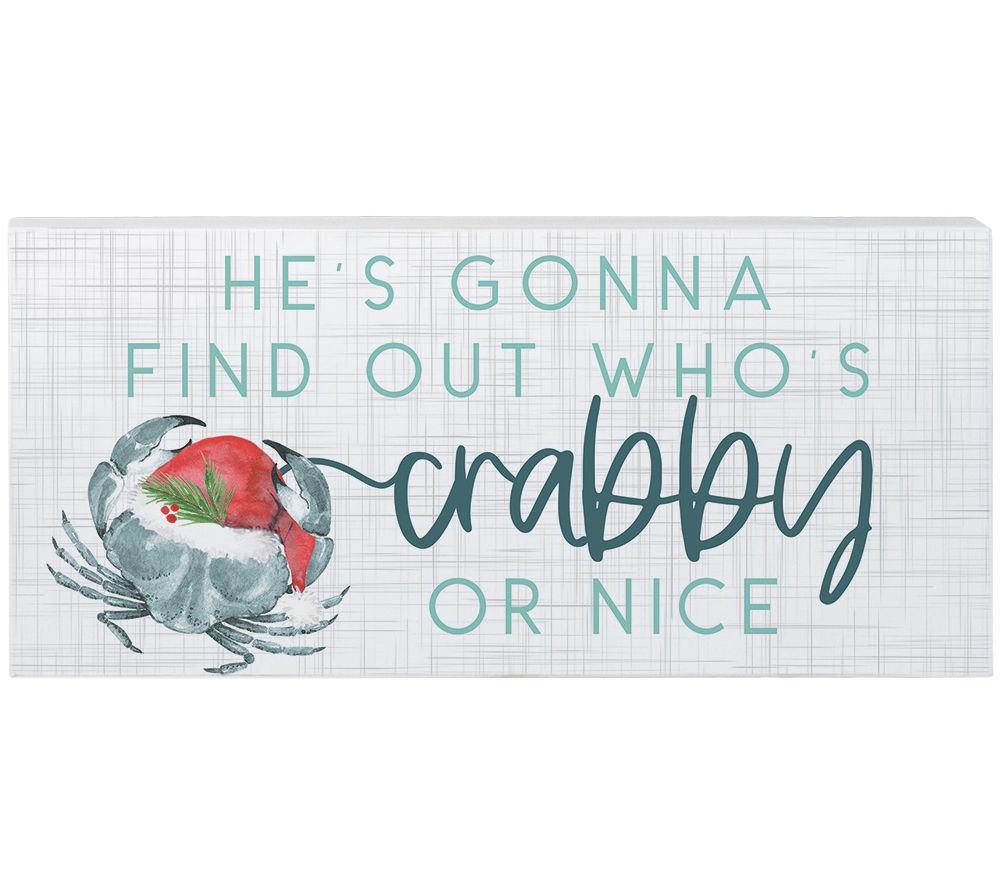 Sincere Surroundings 12" Crabby Or Nice Inspire Board