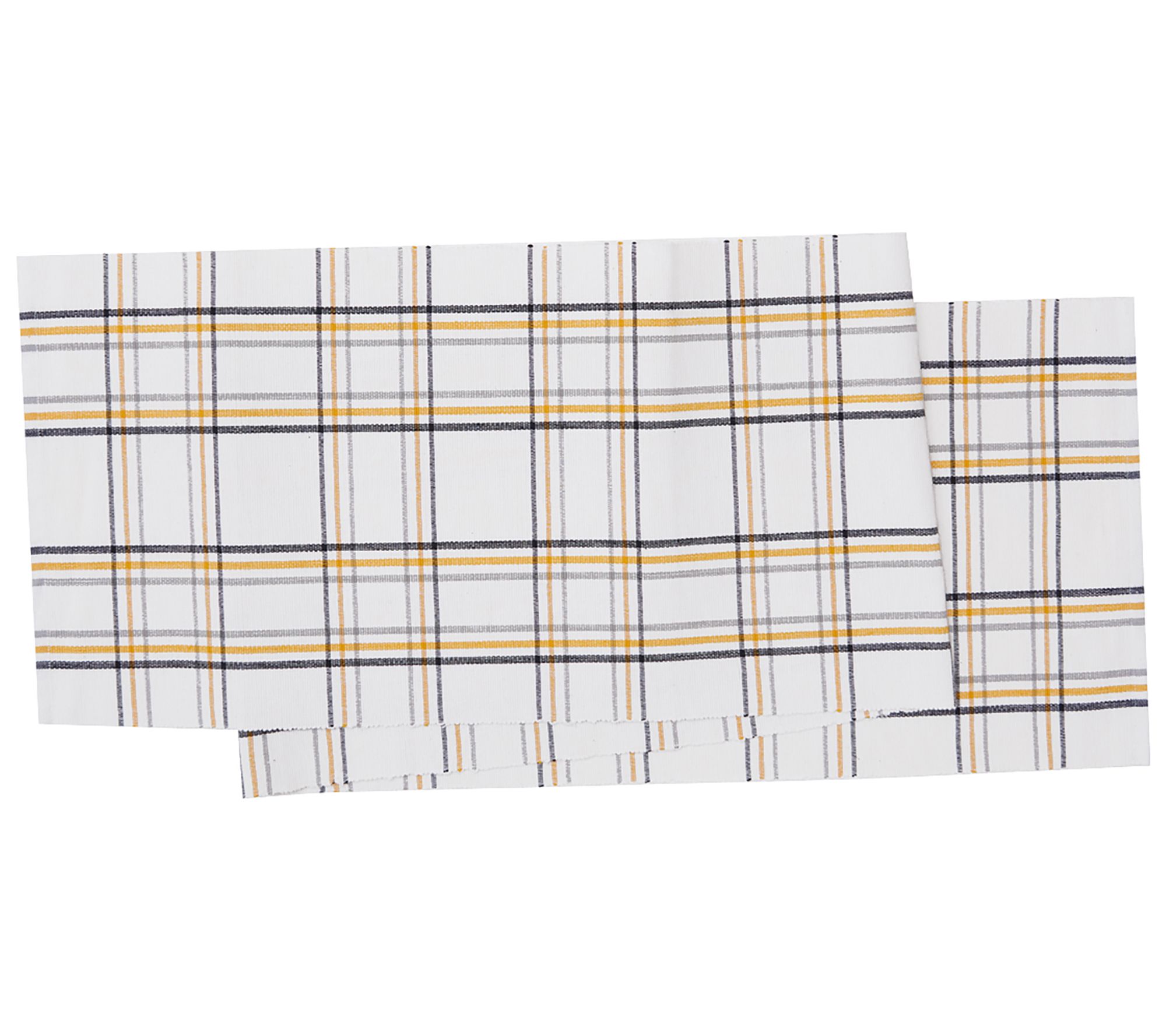 Honey Bee Plaid Table Runner by Valerie
