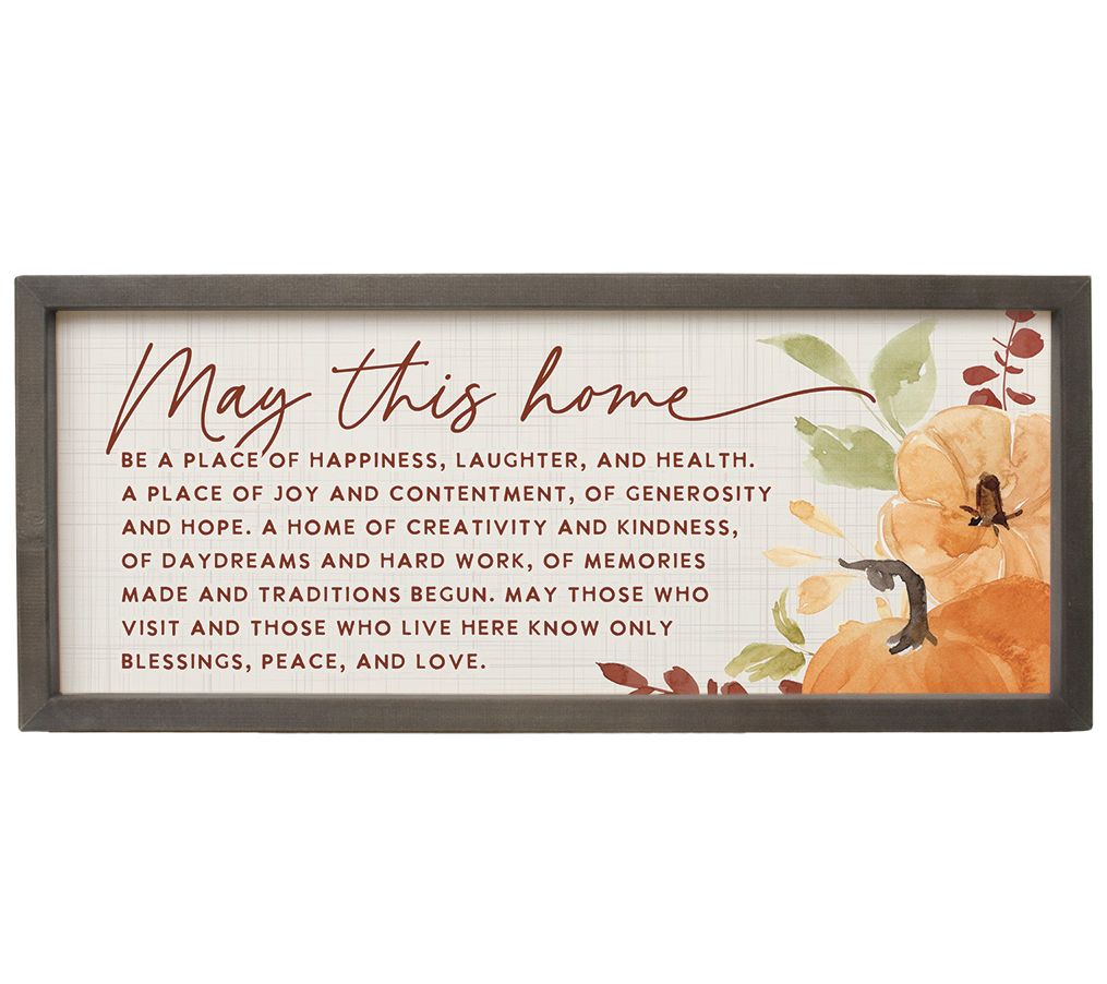 Sincere Surroundings 24" May This Home FarmhousFrame Art