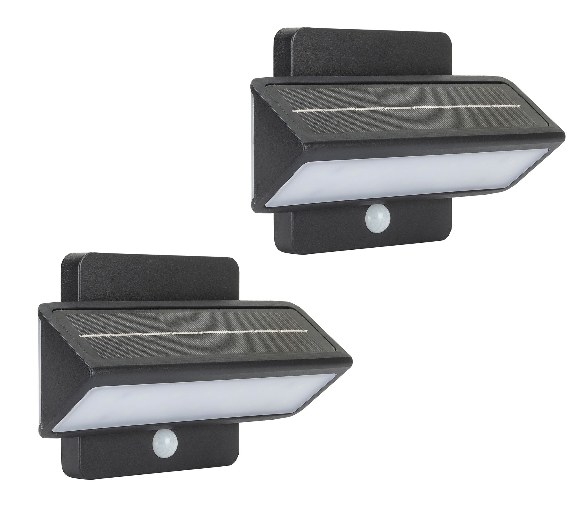 GamaSonic S/2 Architectural Solar Wall Accent Lights w/ Motion