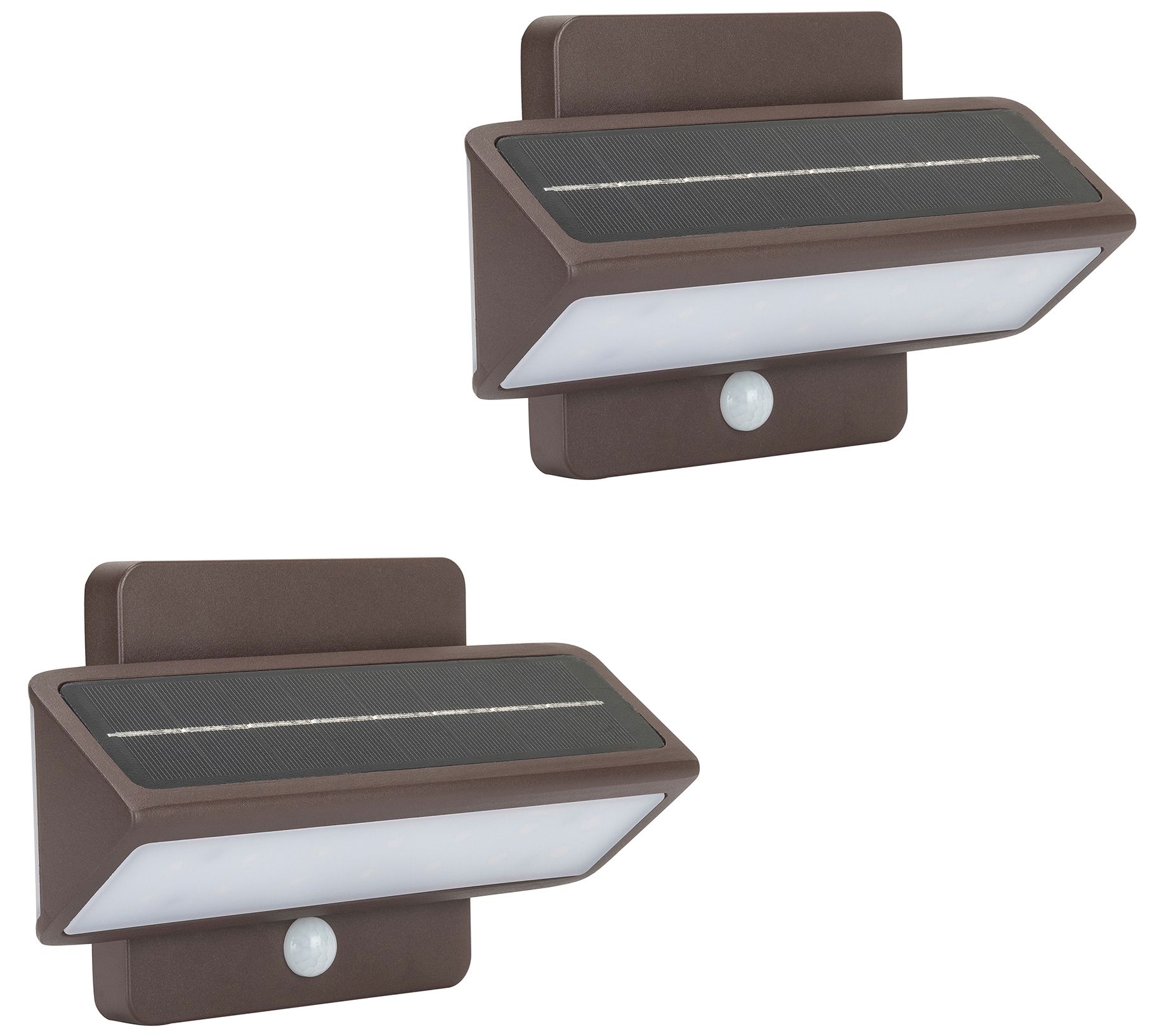 GamaSonic S/2 Architectural Solar Wall Accent Lights w/ Motion