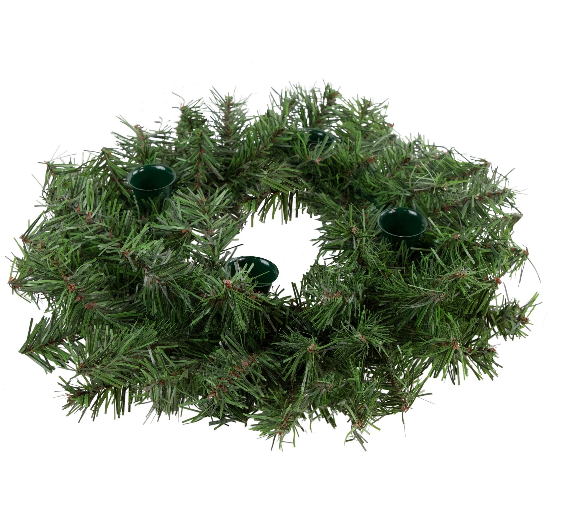 Northlight 12" Pine Artificial Christmas Advent Candle Wreath