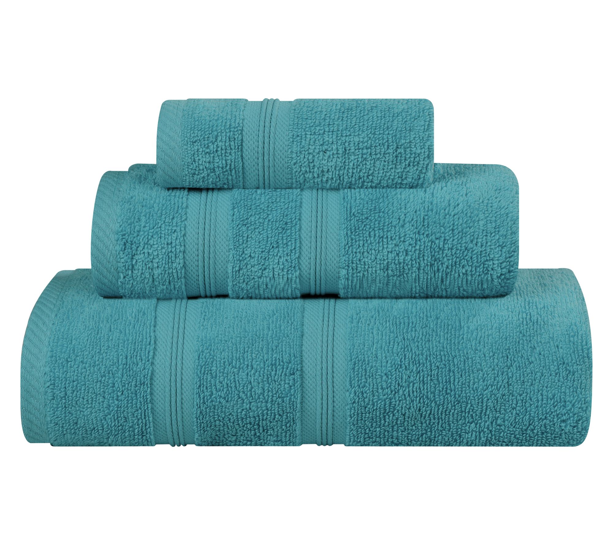 Superior Smart Dry Zero Twist Cotton 3-PC Plush  Towel Set