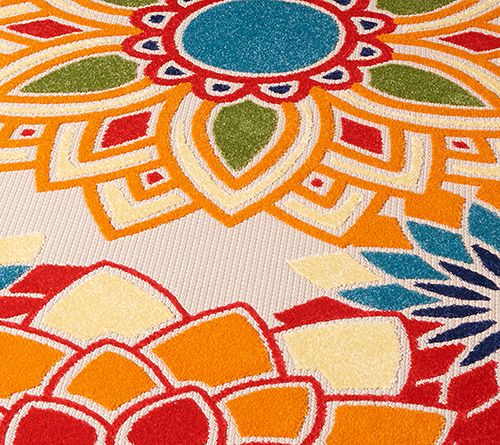 Ivory/Orange