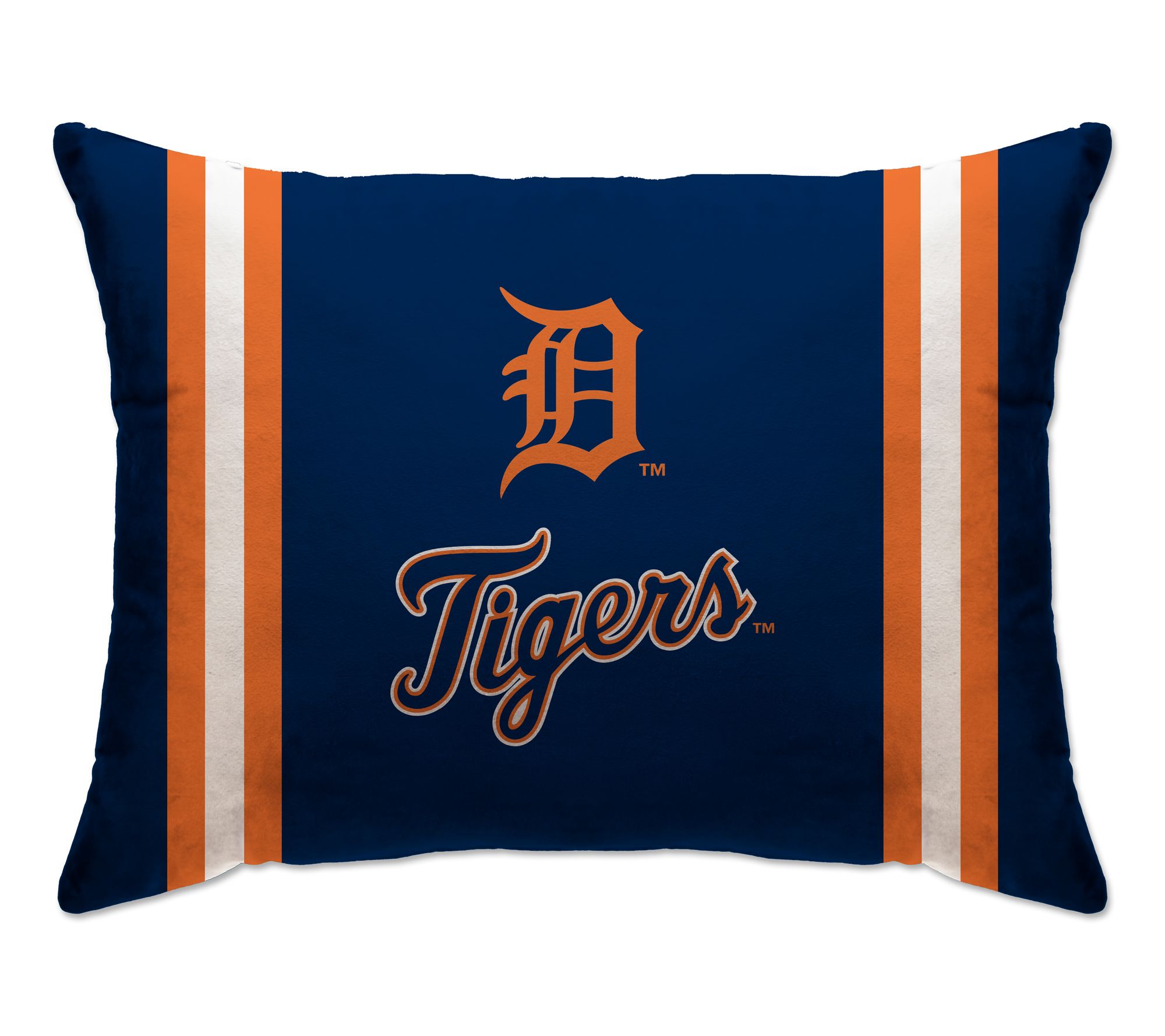 Pegasus Sports MLB Standard Logo Stripe Bed Pillow