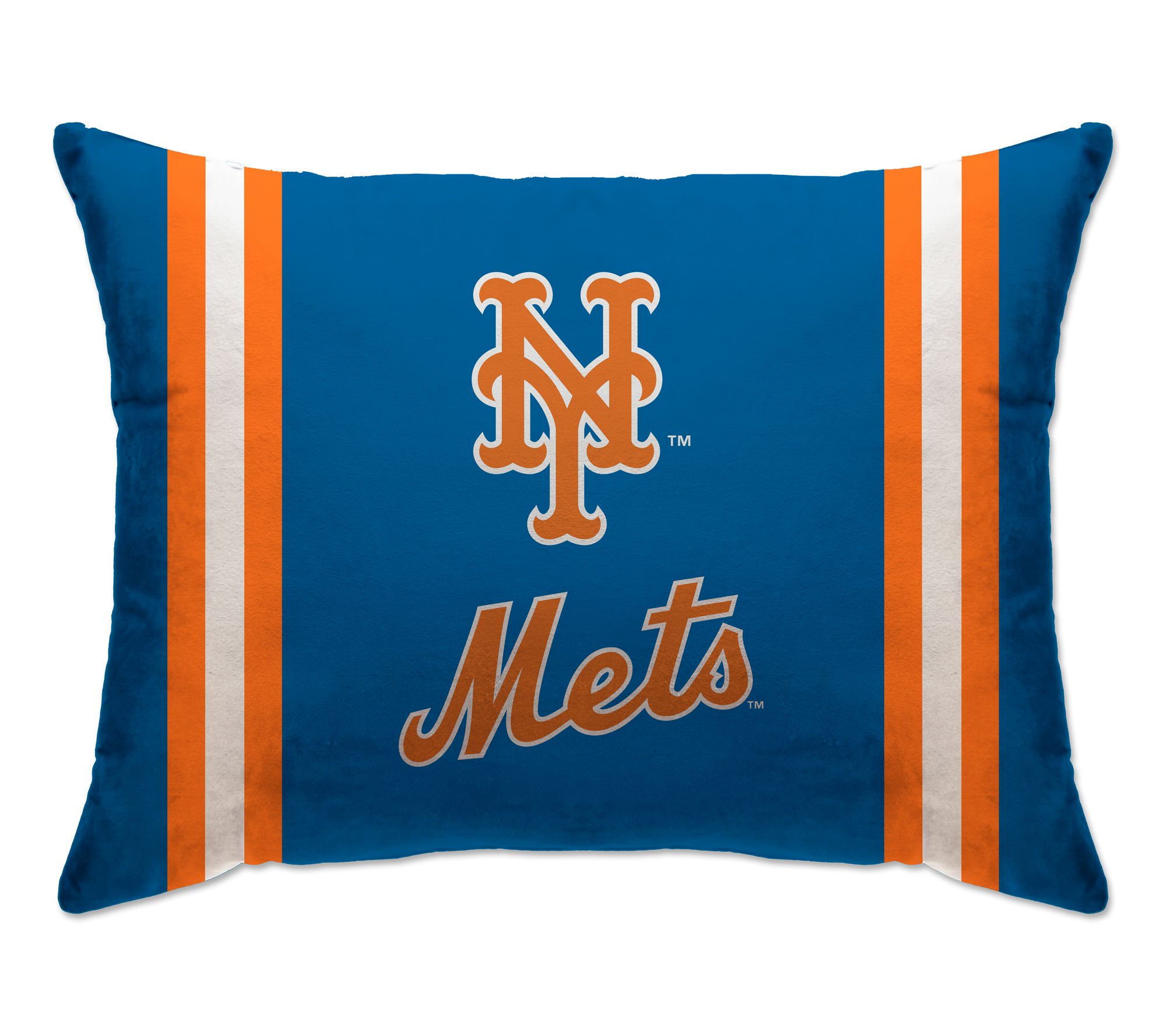 Pegasus Sports MLB Standard Logo Stripe Bed Pillow