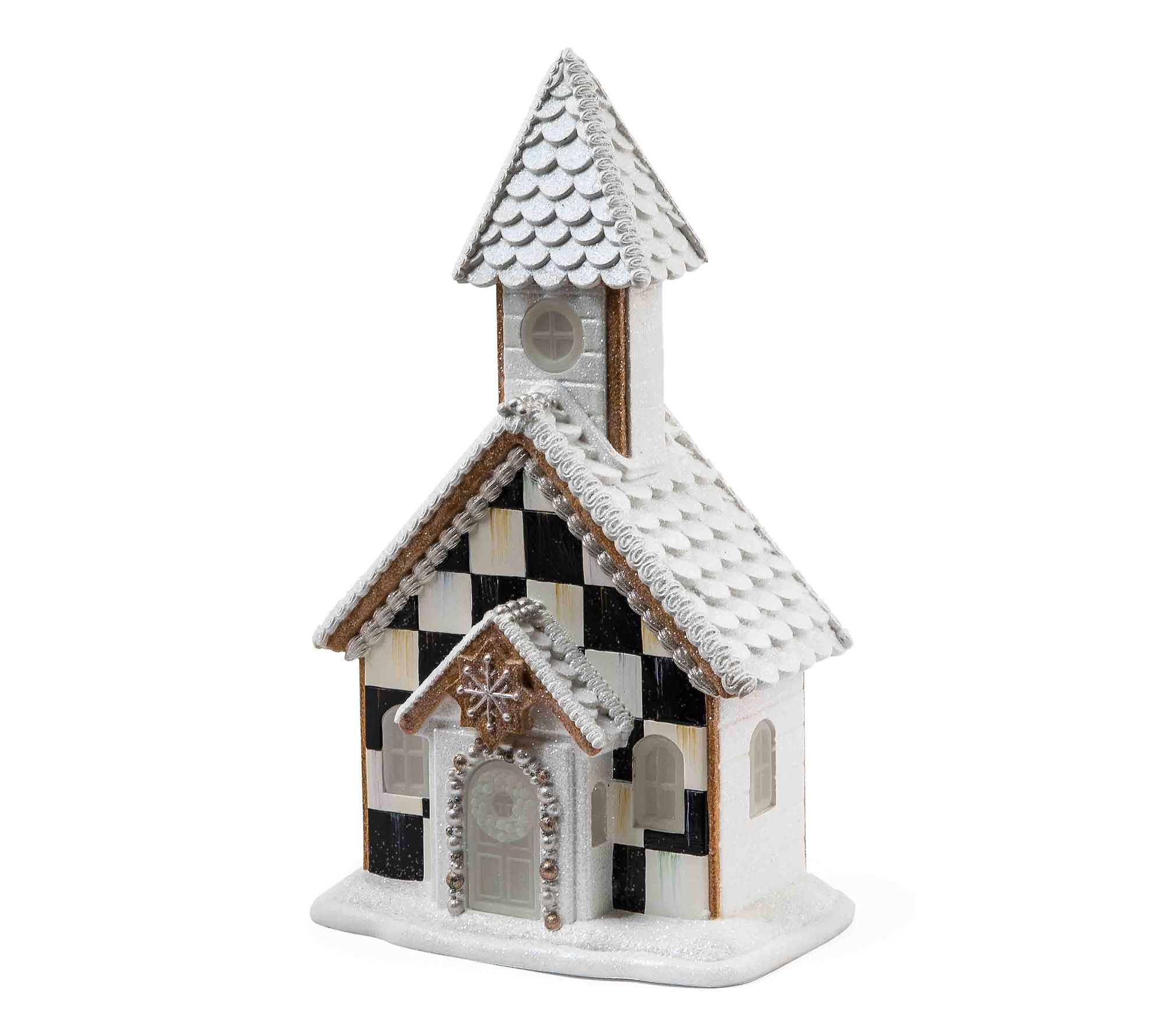 MacKenzie-Childs Gingerbread Illuminated Church