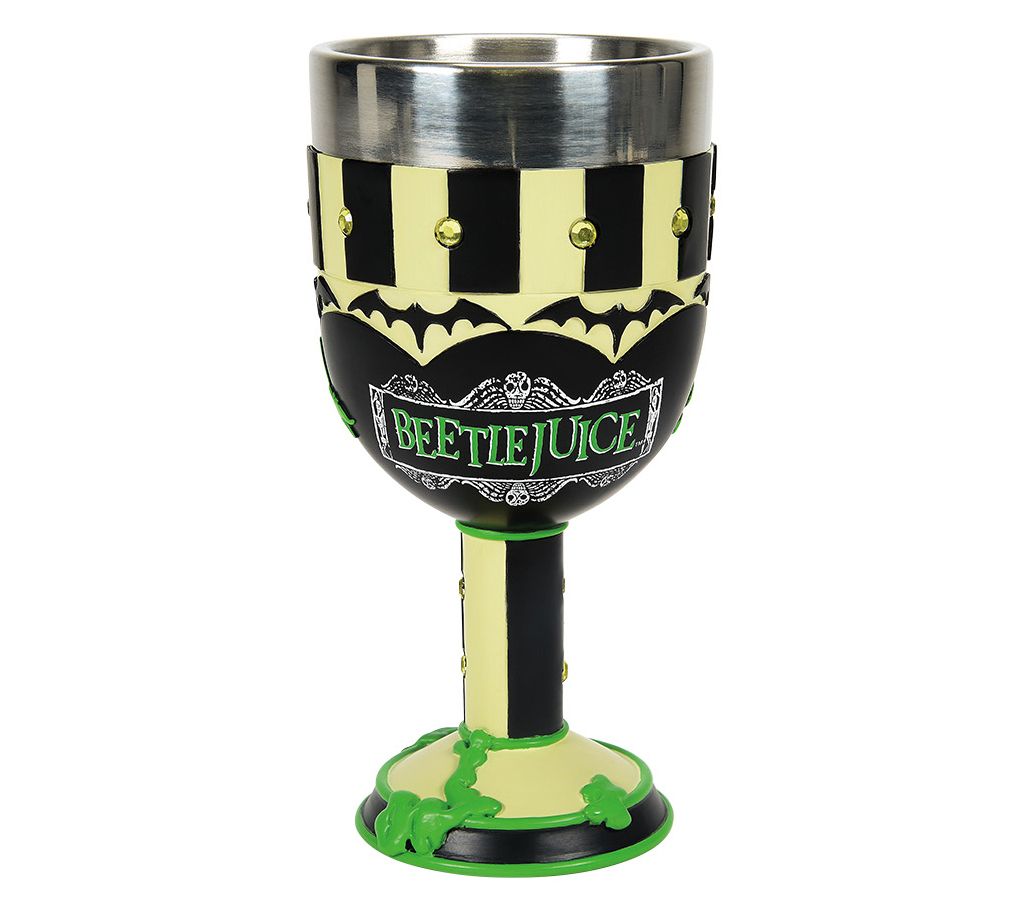 Department 56 B eetlejuice Movi e Goblet 7in H
