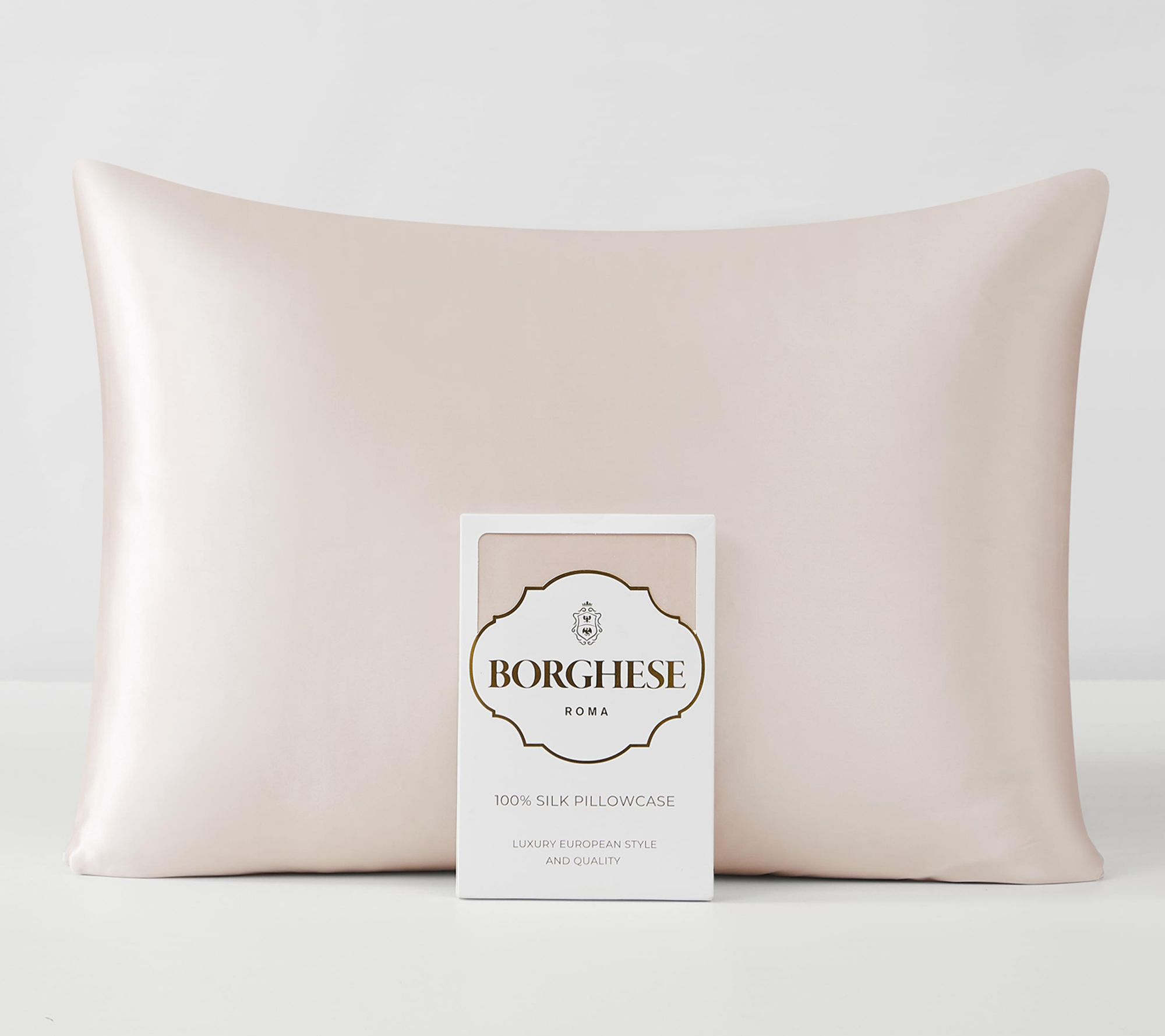 Borghese Roma Luxe 100% Silk King Pillowcase