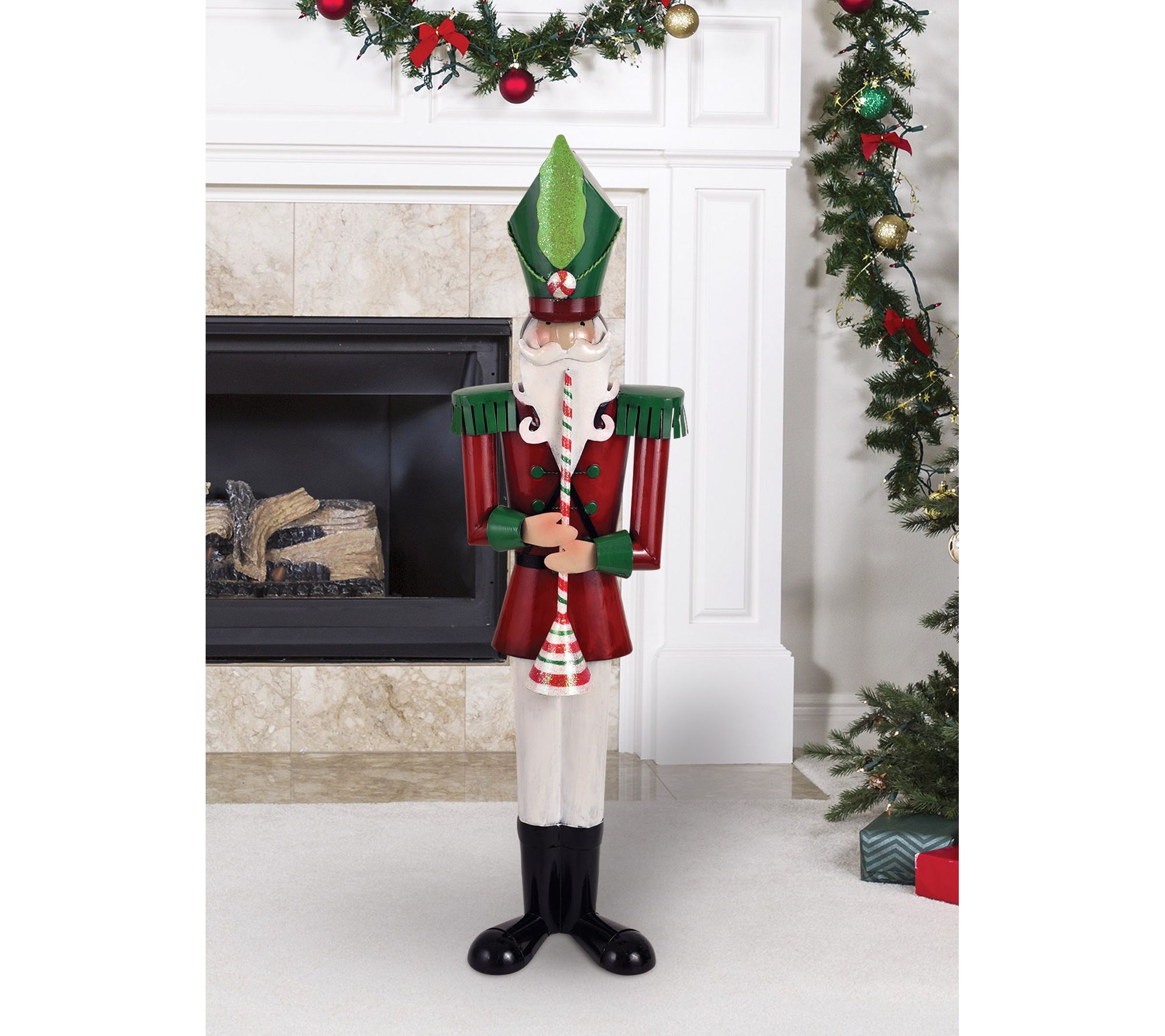 Sunset Vista Designs Candy Nutcracker Flute Sculpture