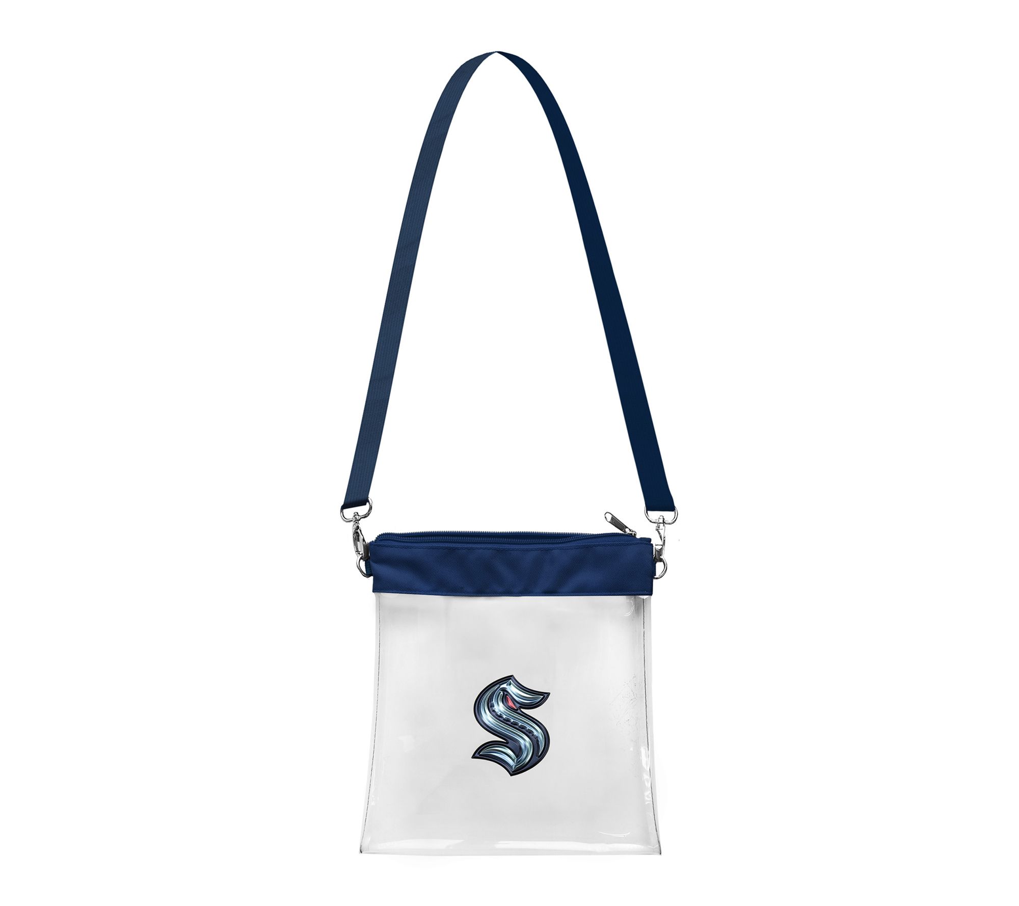 Littlearth NHL 3D Logo Clear Satchelette