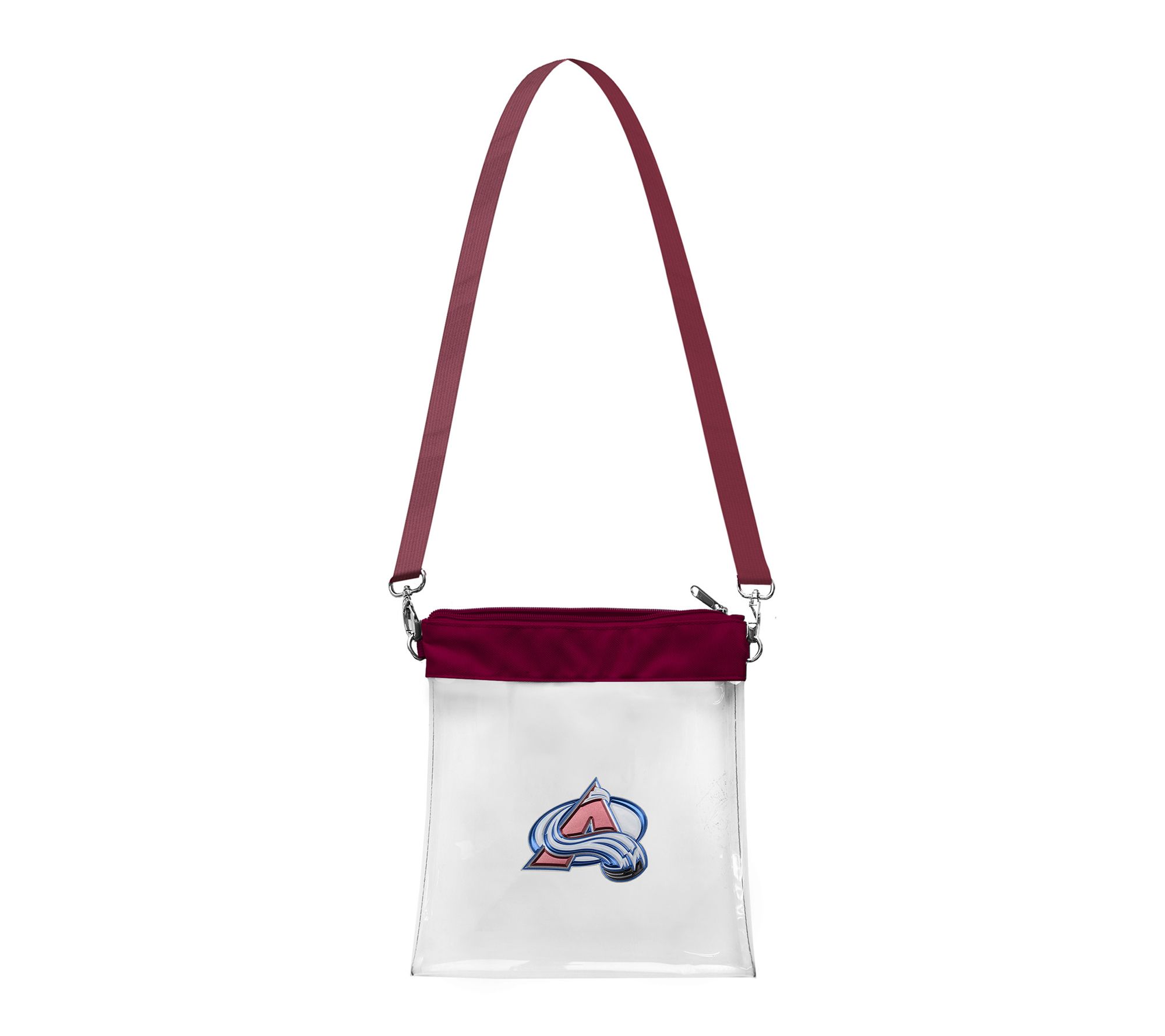 Littlearth NHL 3D Logo Clear Satchelette