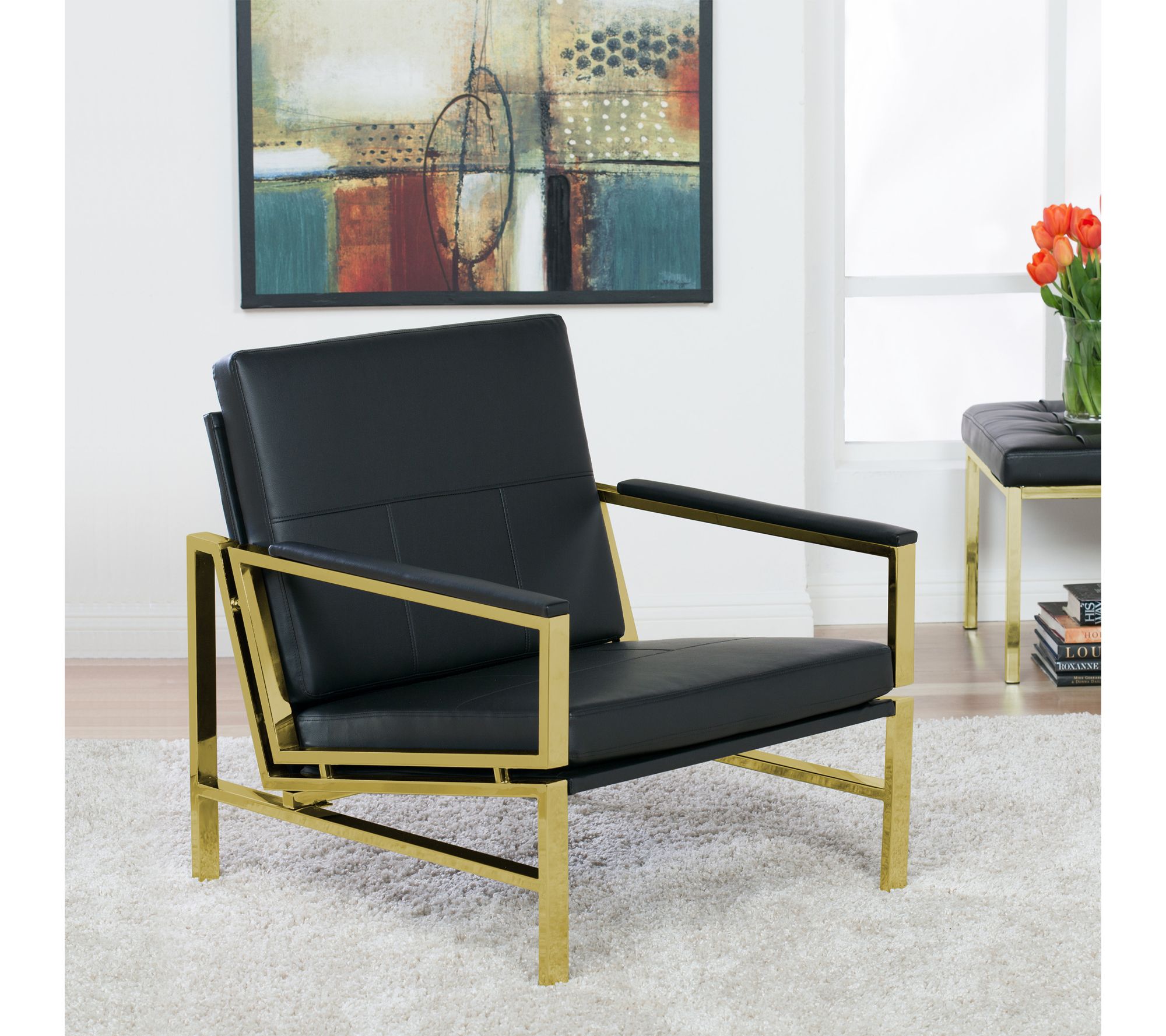 Studio Designs Home Atlas Modern Accent Arm Chair