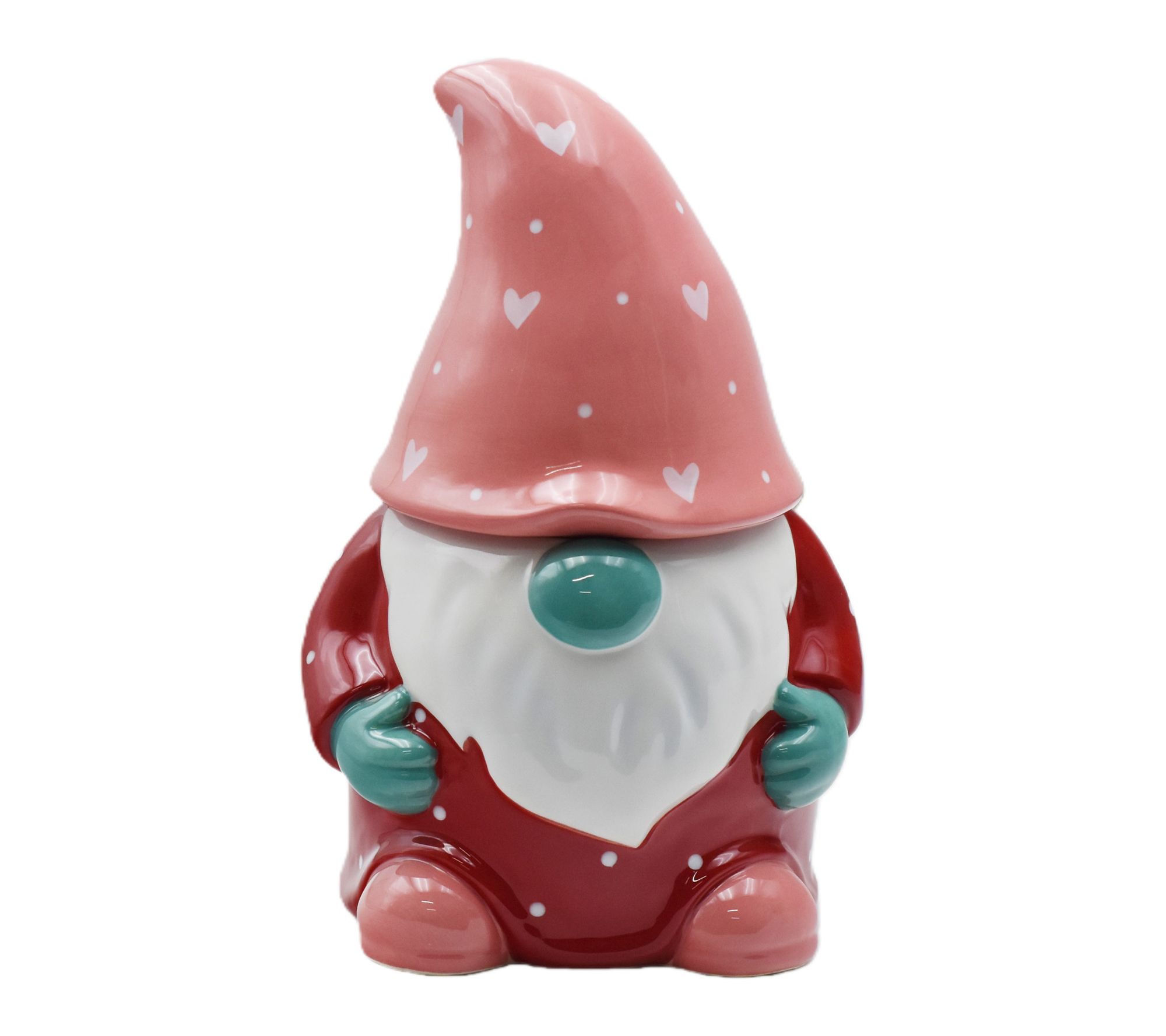 "As Is" Temp-tations Seasonal 1.5qt Gnome Cookie Jar