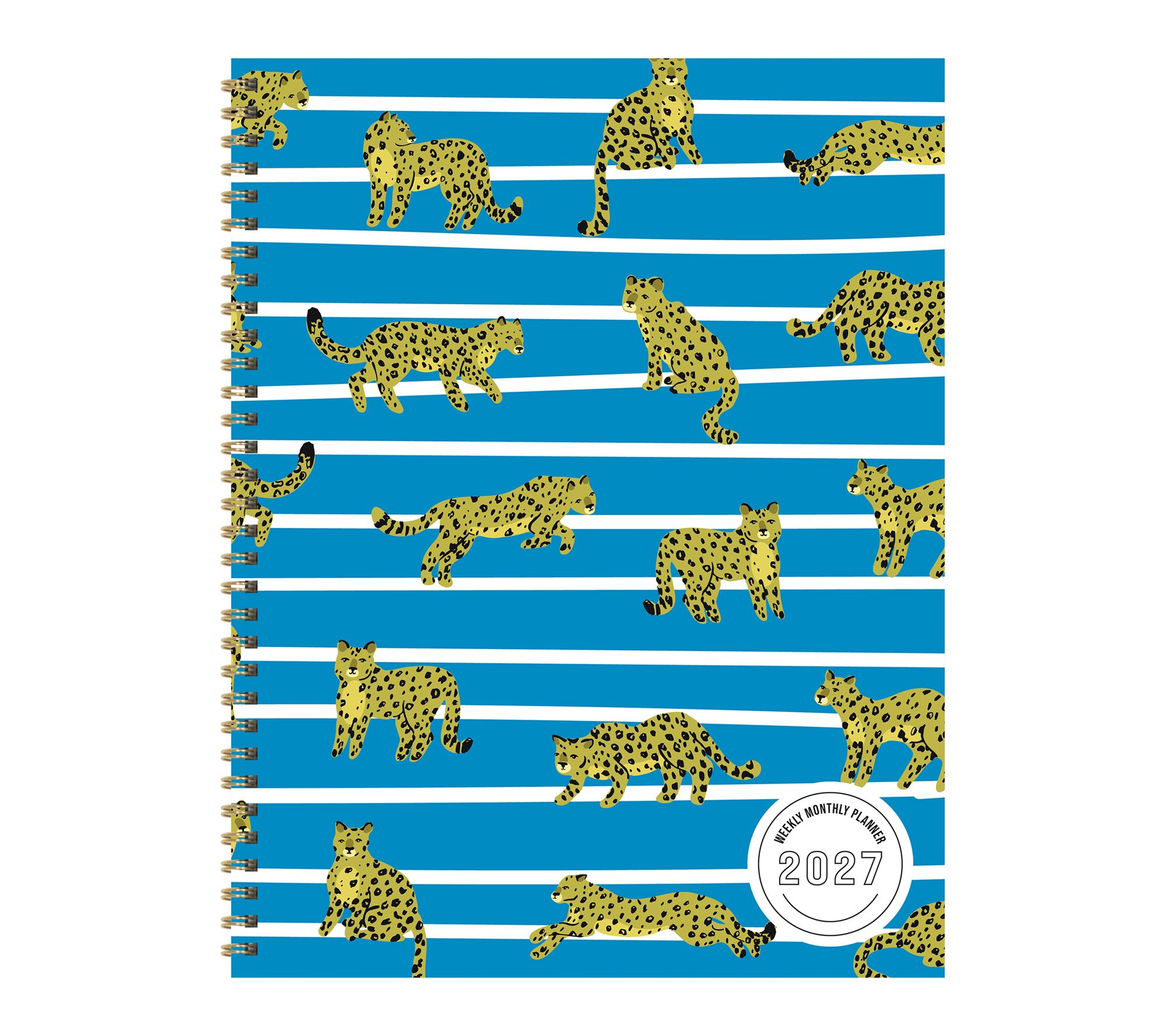 2027 Meow the Line Large Weekly Monthly Planner