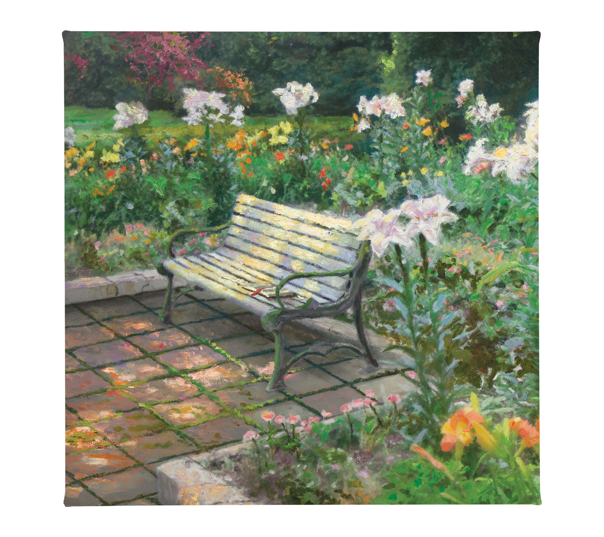 Thomas Kinkade Eternal Springtime - 14" x 14" Gallery Wrap