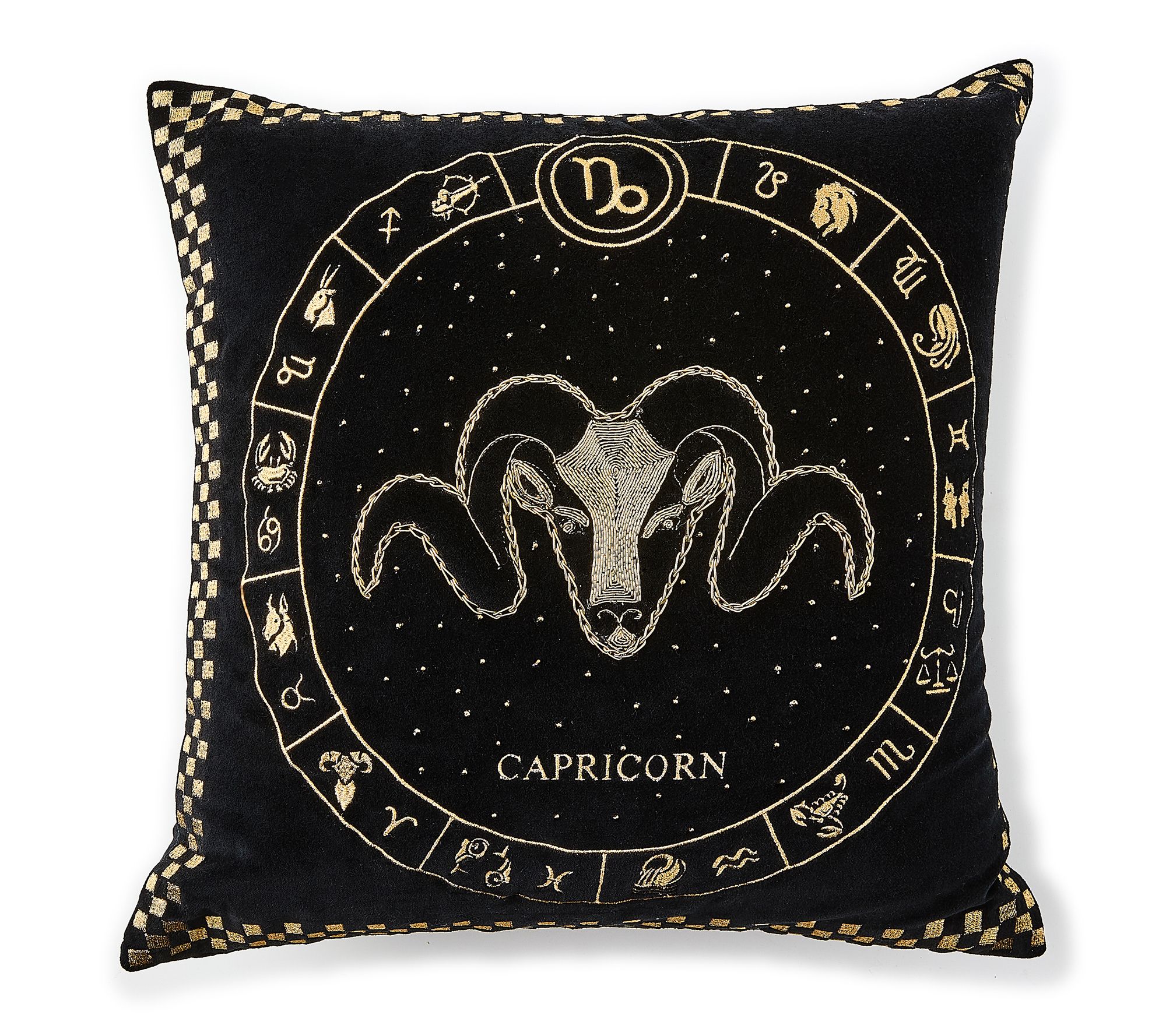  MacKenzie -Childs Zodiac Throw Pillow