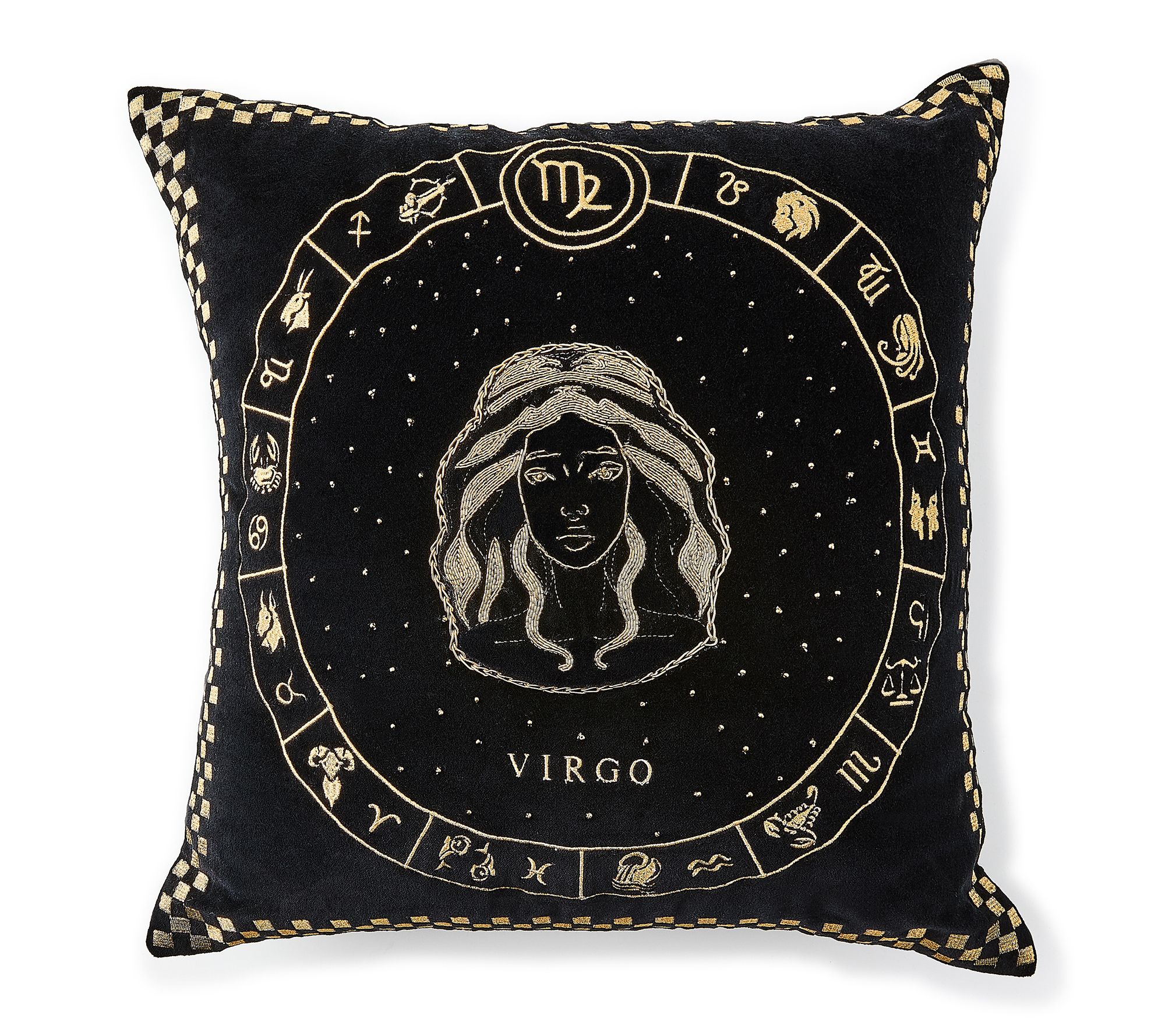MacKenzie -Childs Zodiac Throw Pillow