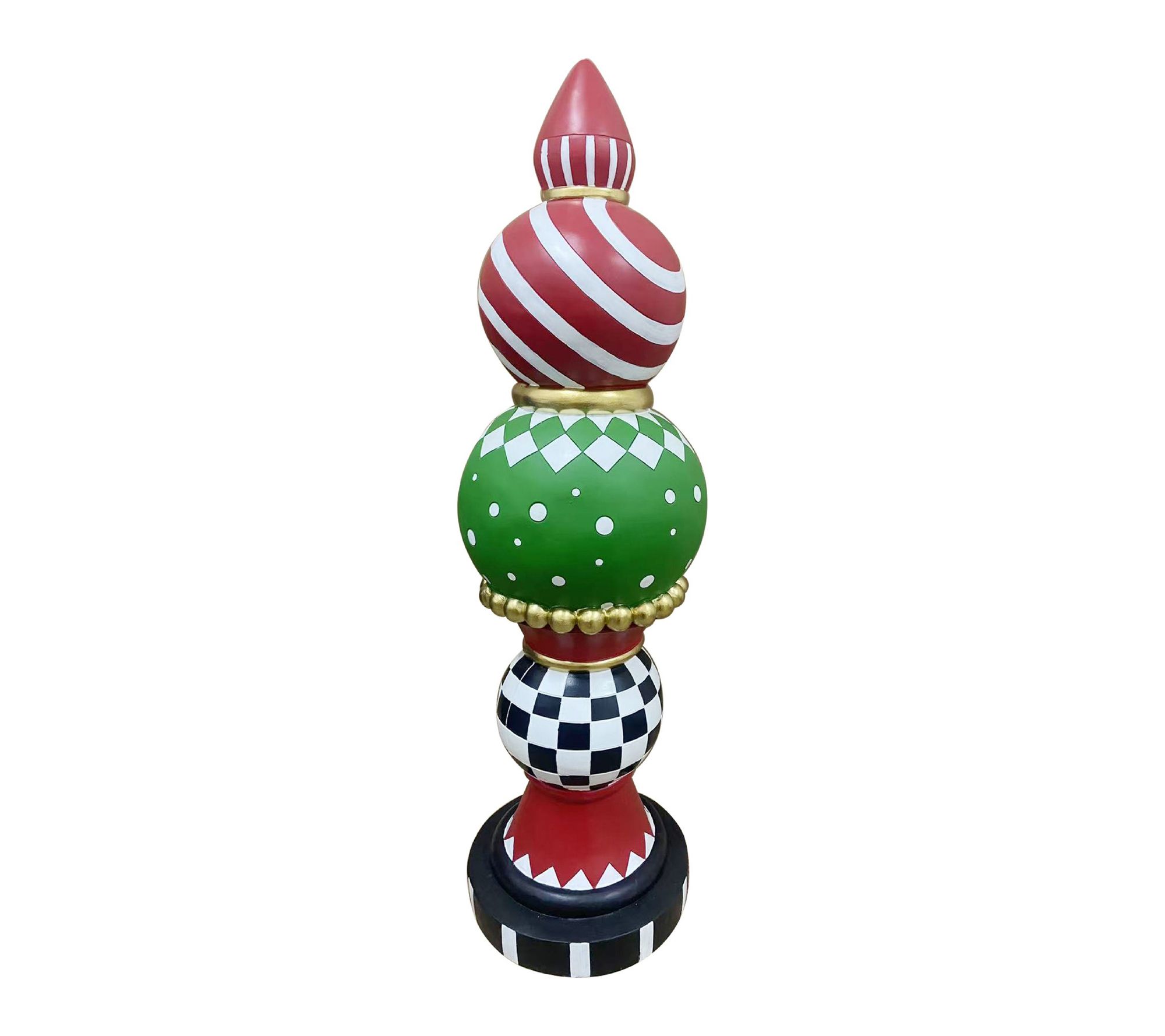 Fraser Hill Farm 3.9-Ft. Fancy Christmas Finial
